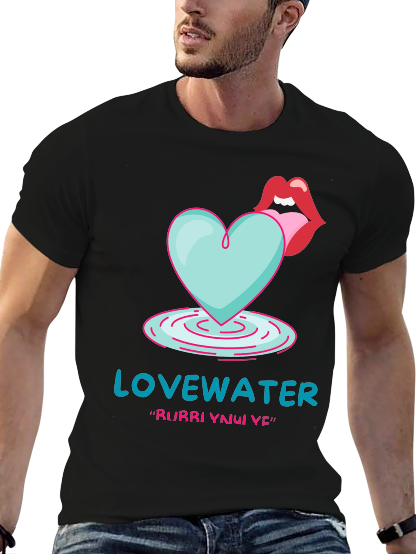 Lovewater Graphic T-Shirt - Unique Design