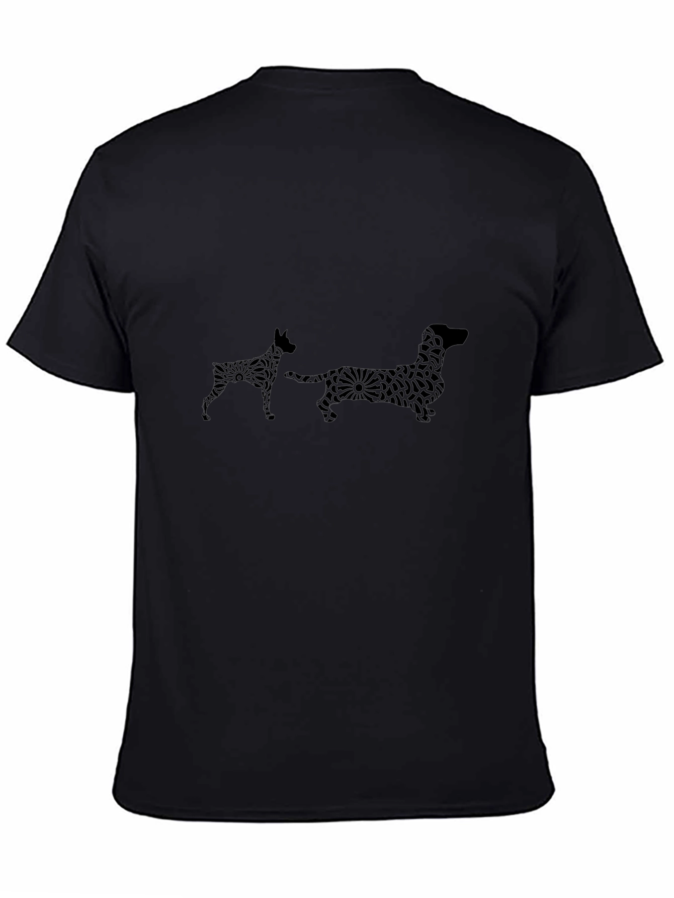 Dog Breed Patterned Graphic Tee