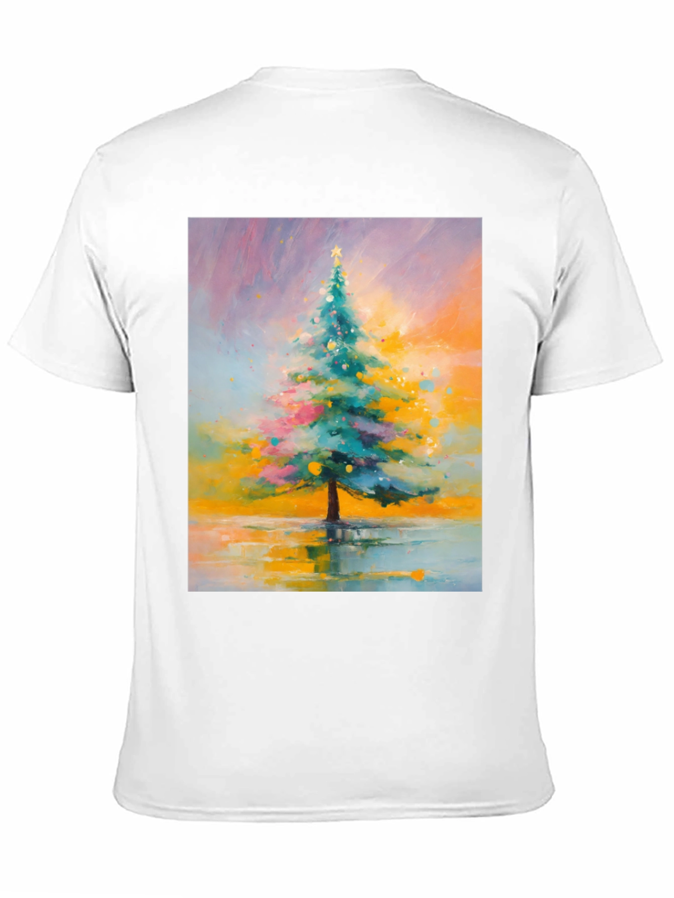 Christmas Tree Art T-Shirt - Holiday Season Tee