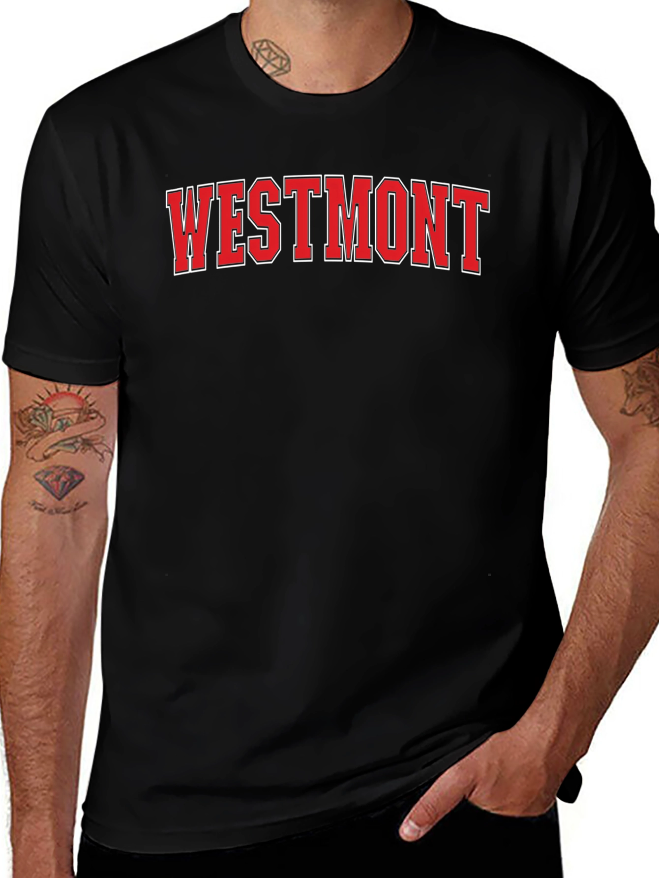 Westmont Black T-Shirt - Collegiate Style