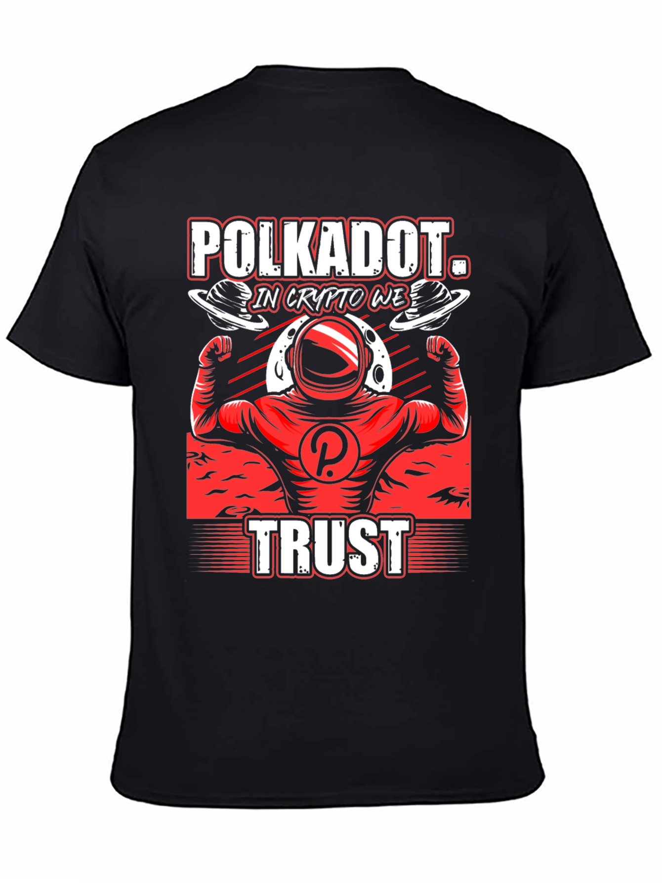 Polkadot Crypto Trust Black Graphic Tee