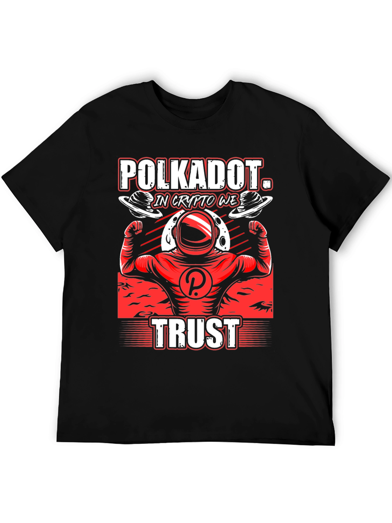 Polkadot Crypto Trust Black Graphic Tee