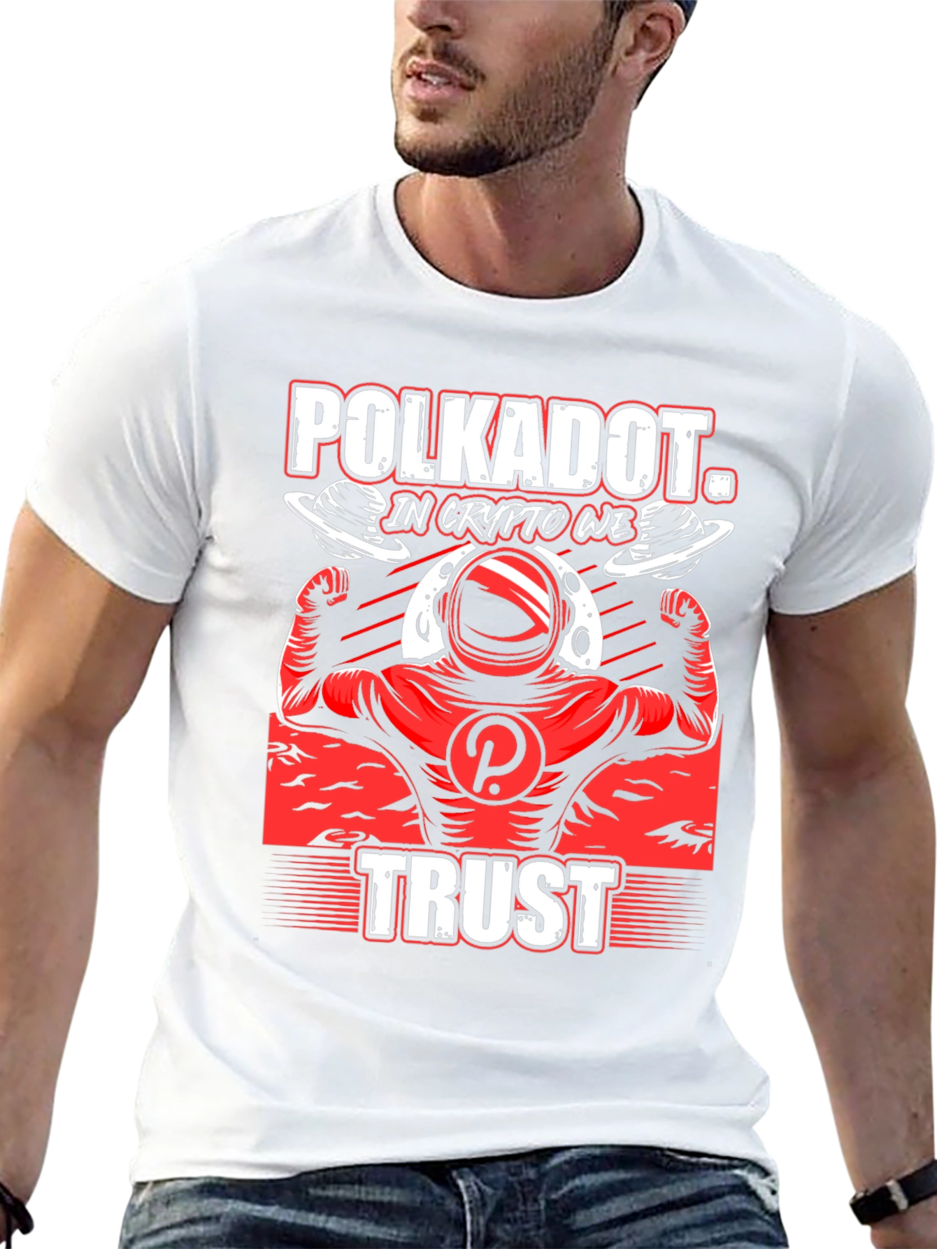 Polkadot Crypto Trust Black Graphic Tee