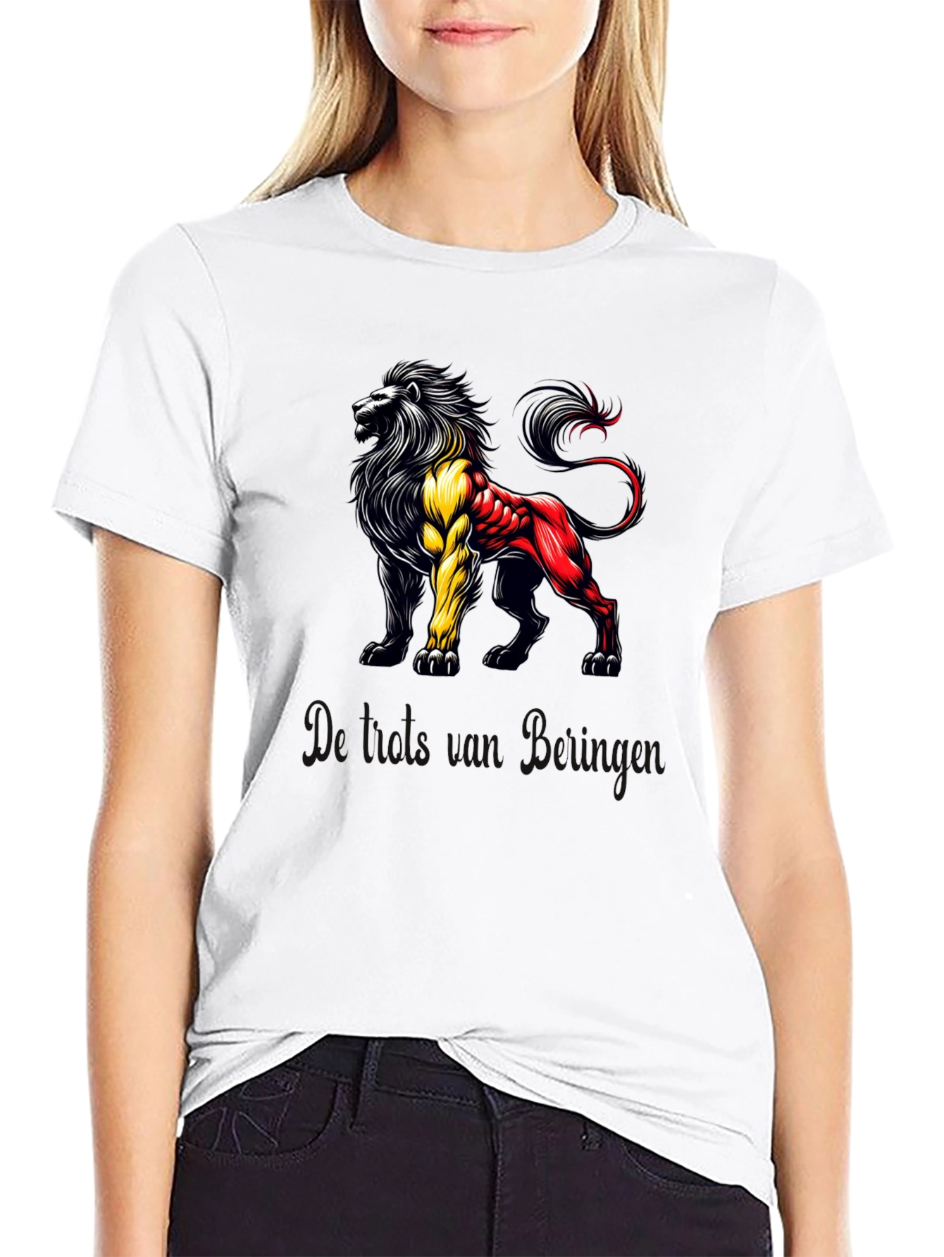 Belgian Lion T-Shirt - Black