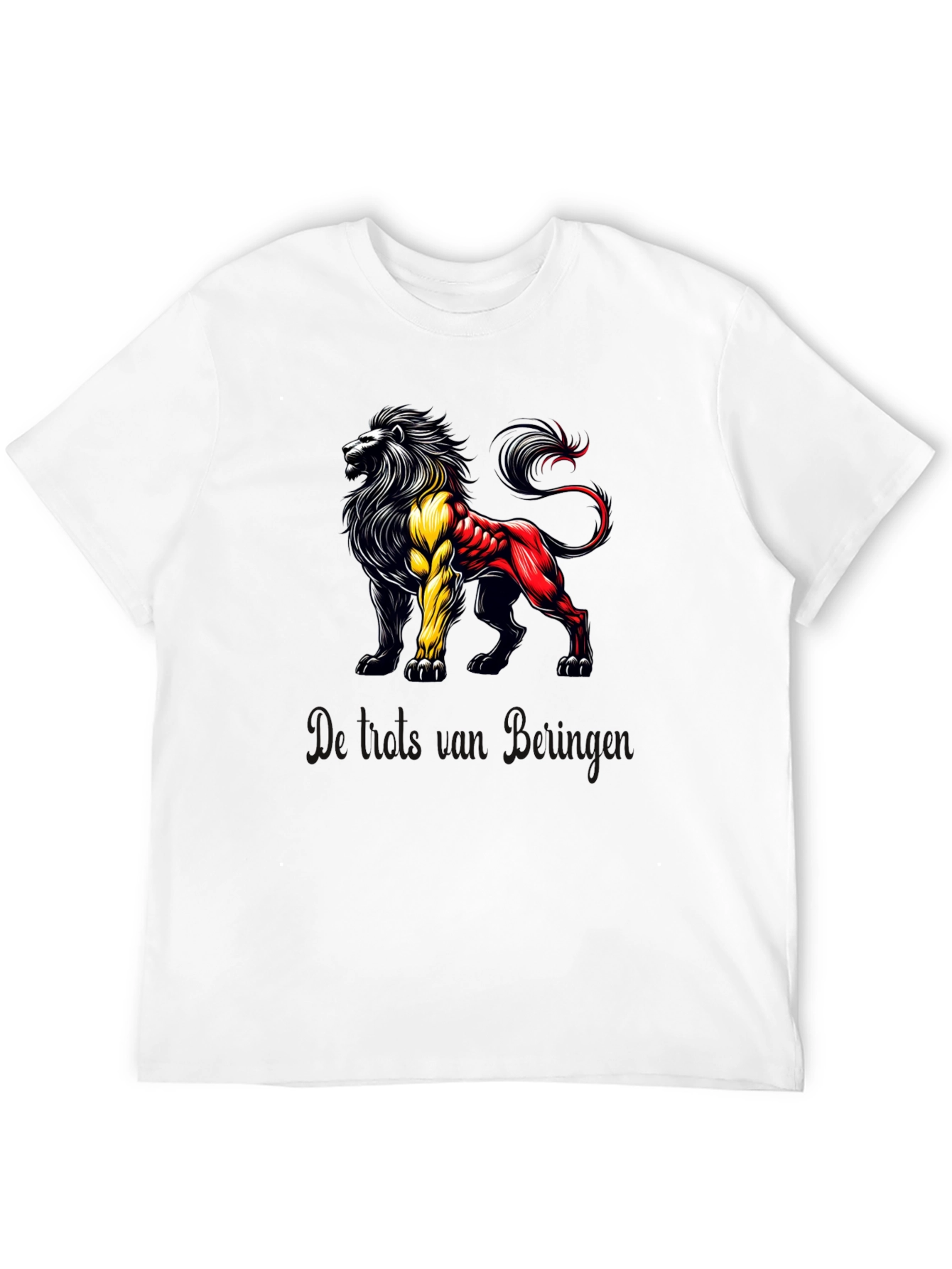Belgian Lion T-Shirt - Black