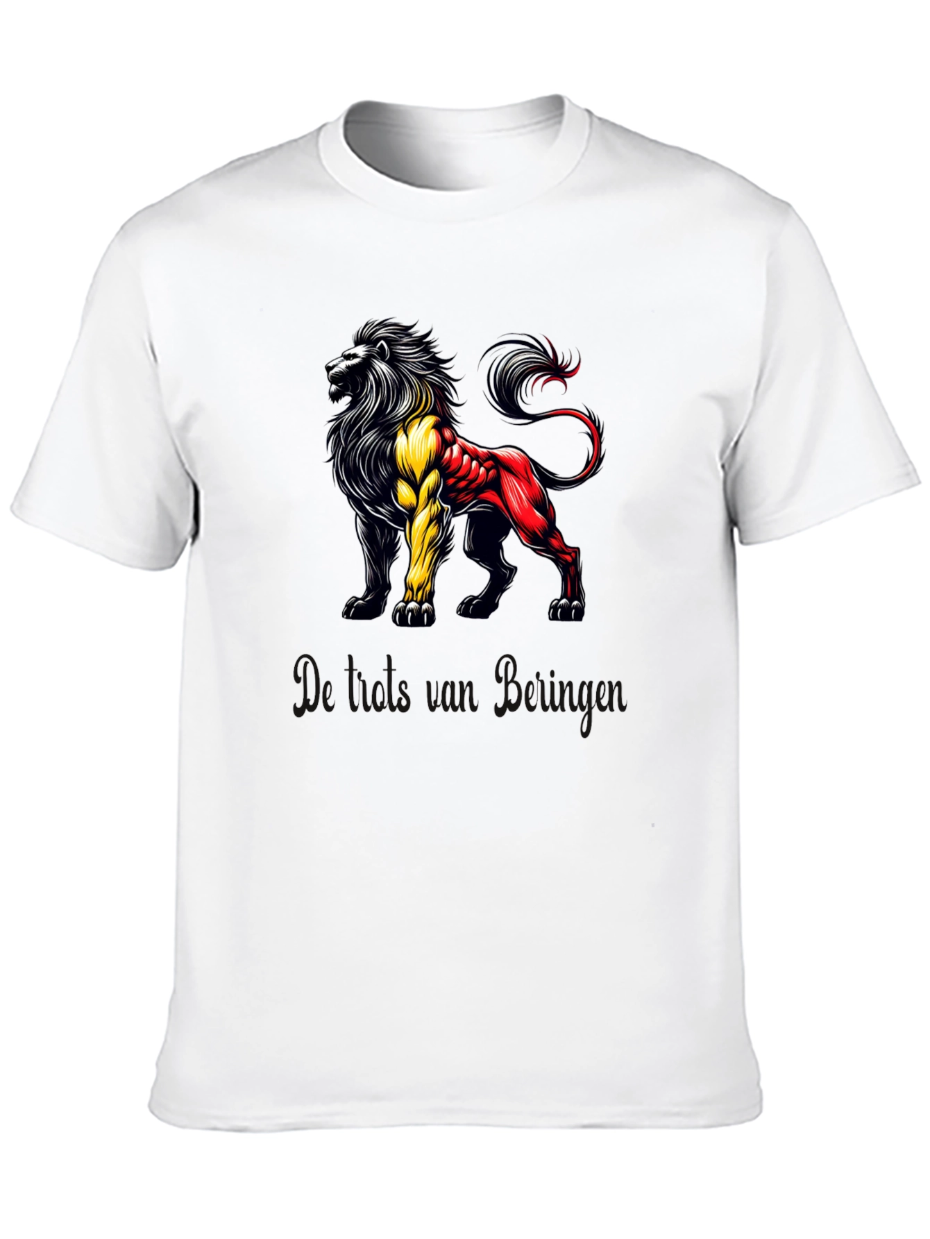 Belgian Lion T-Shirt - Black