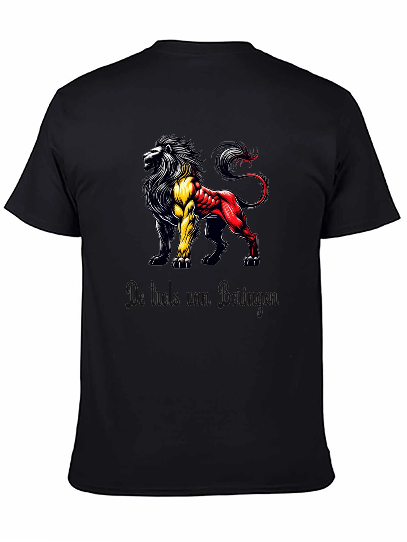 Belgian Lion T-Shirt - Black
