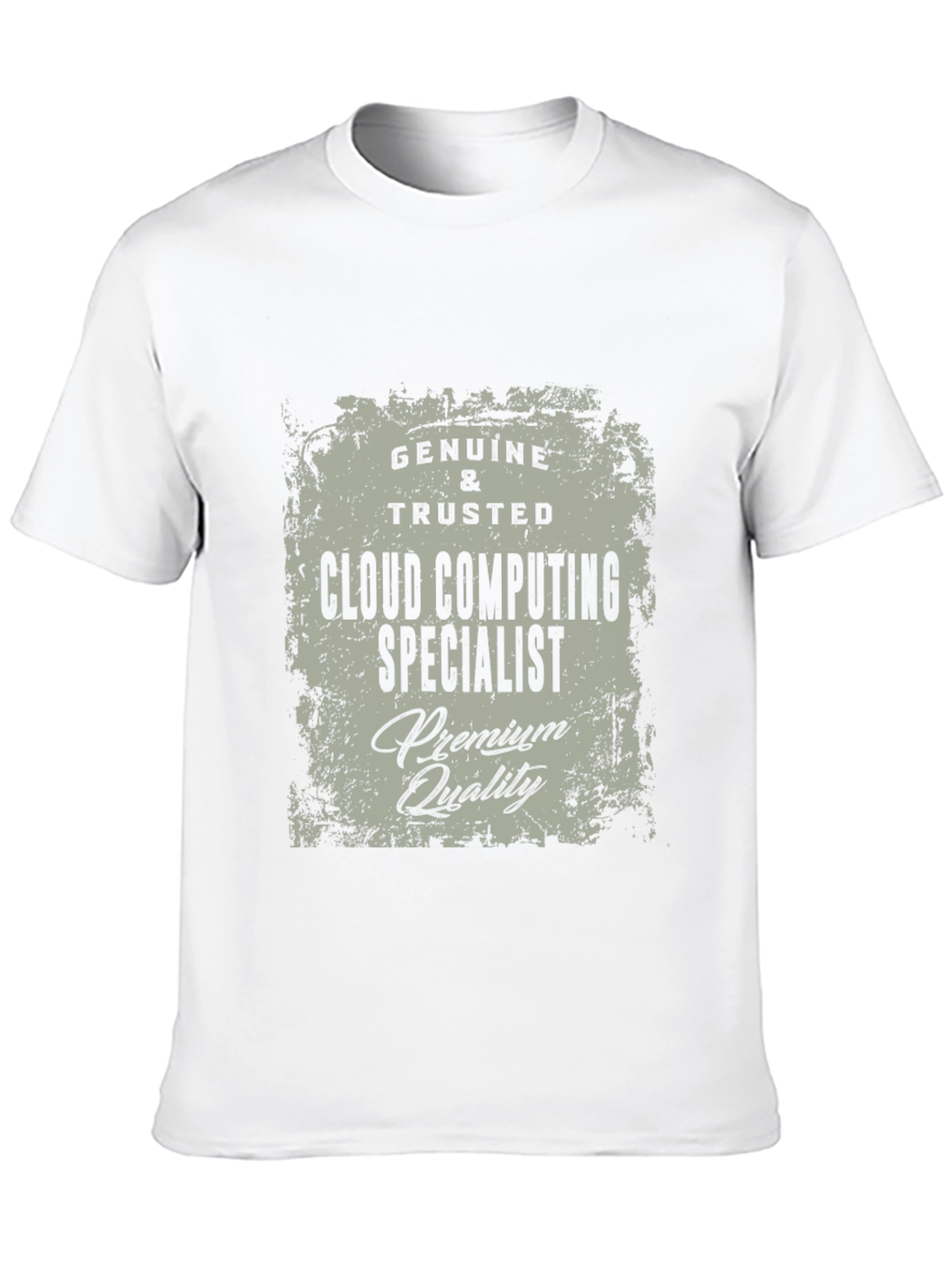 Cloud Computing Specialist Premium Quality T-Shirt