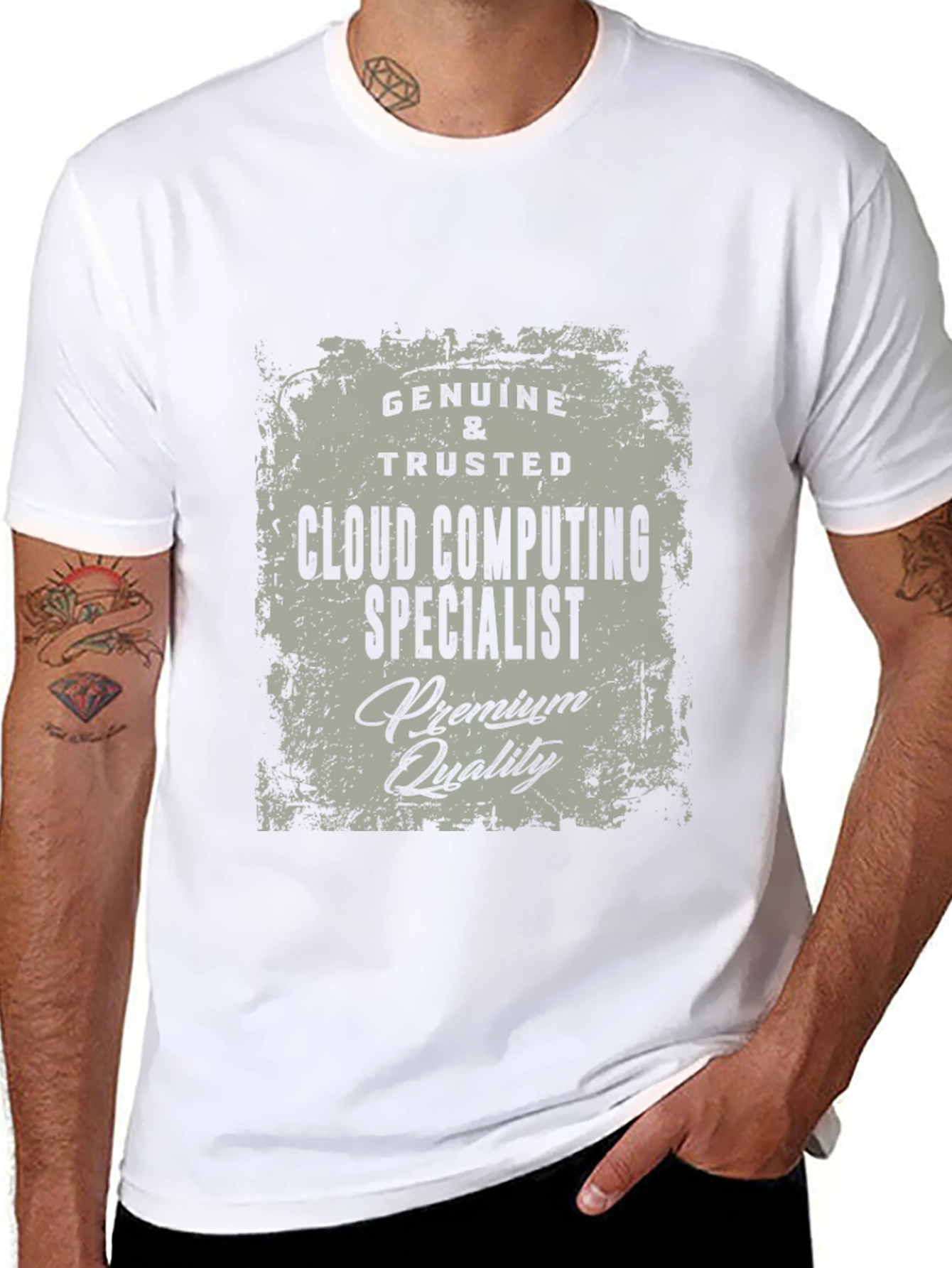 Cloud Computing Specialist Premium Quality T-Shirt