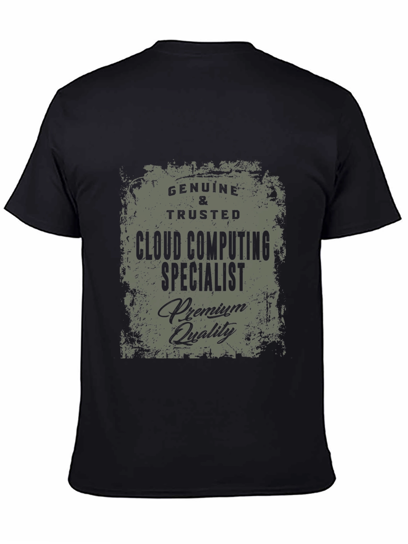 Cloud Computing Specialist Premium Quality T-Shirt
