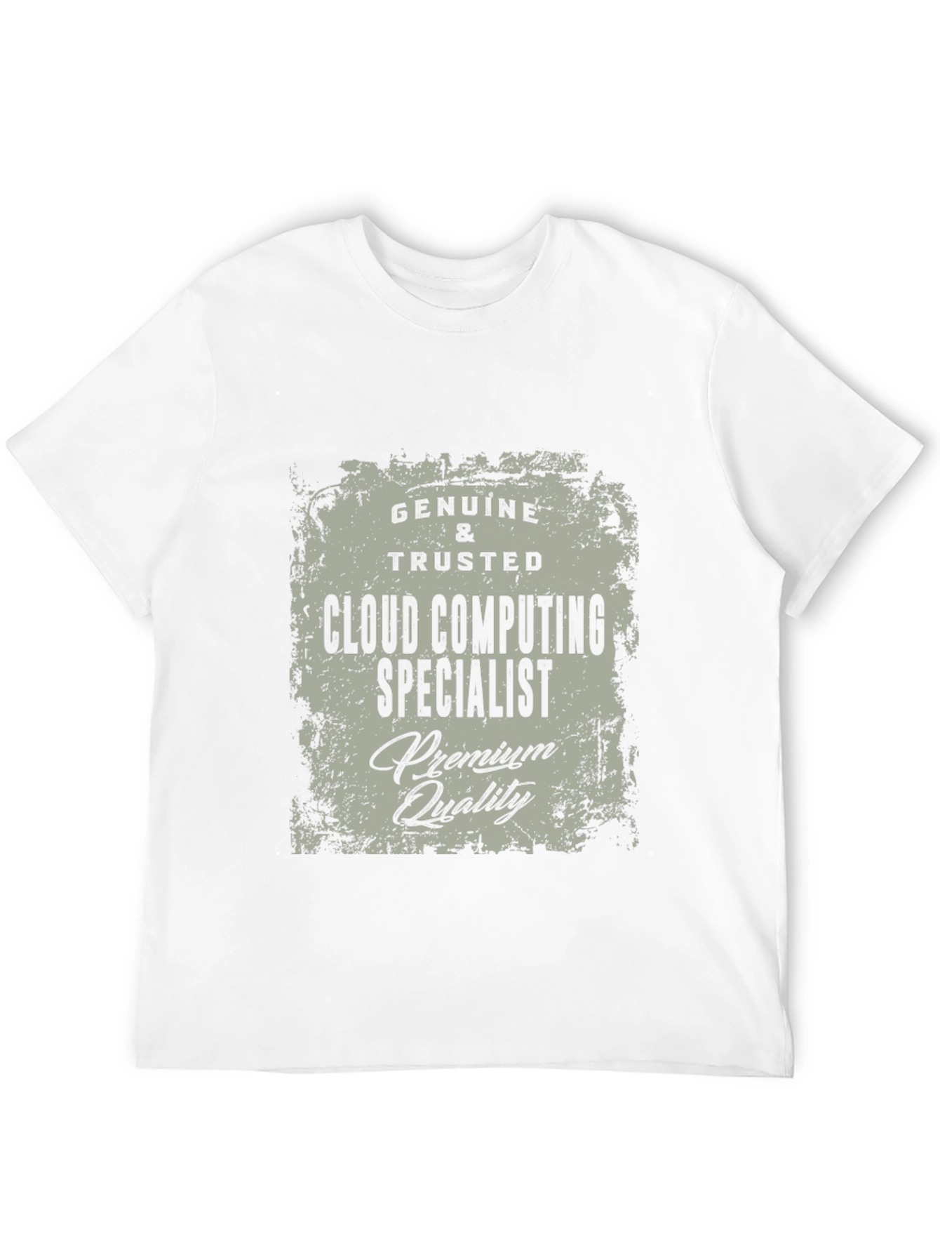 Cloud Computing Specialist Premium Quality T-Shirt