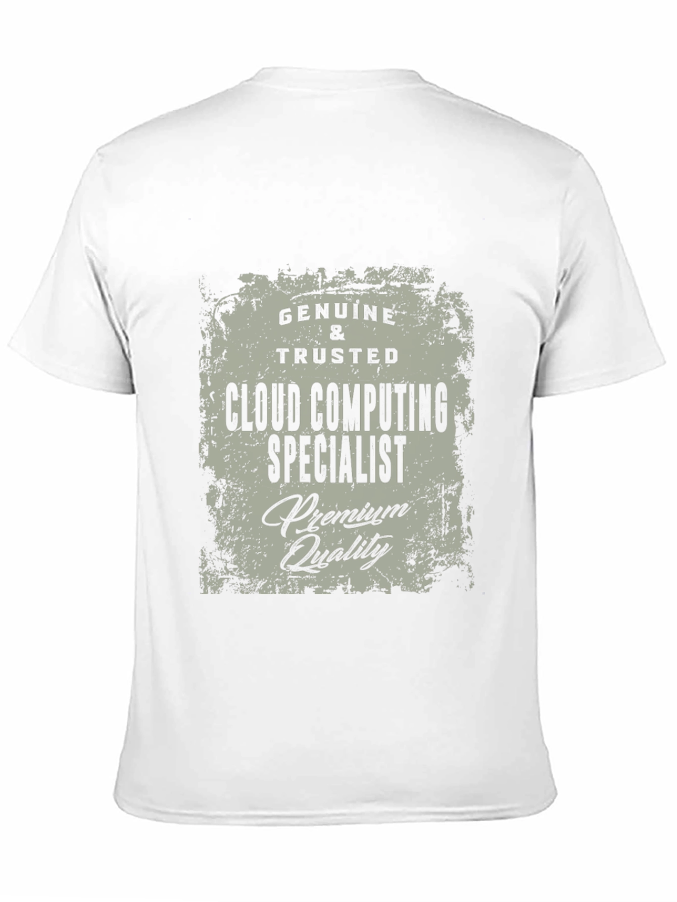 Cloud Computing Specialist Premium Quality T-Shirt