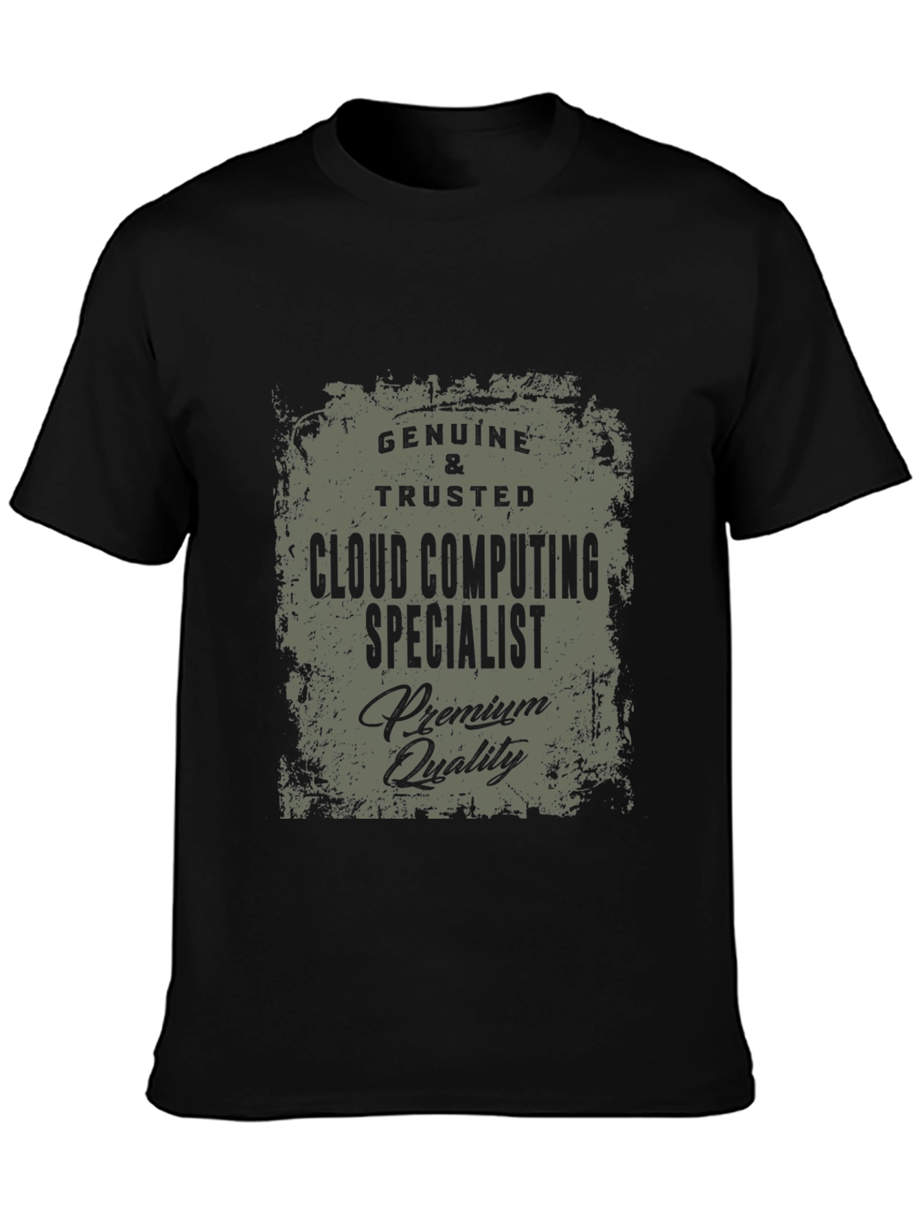Cloud Computing Specialist Premium Quality T-Shirt