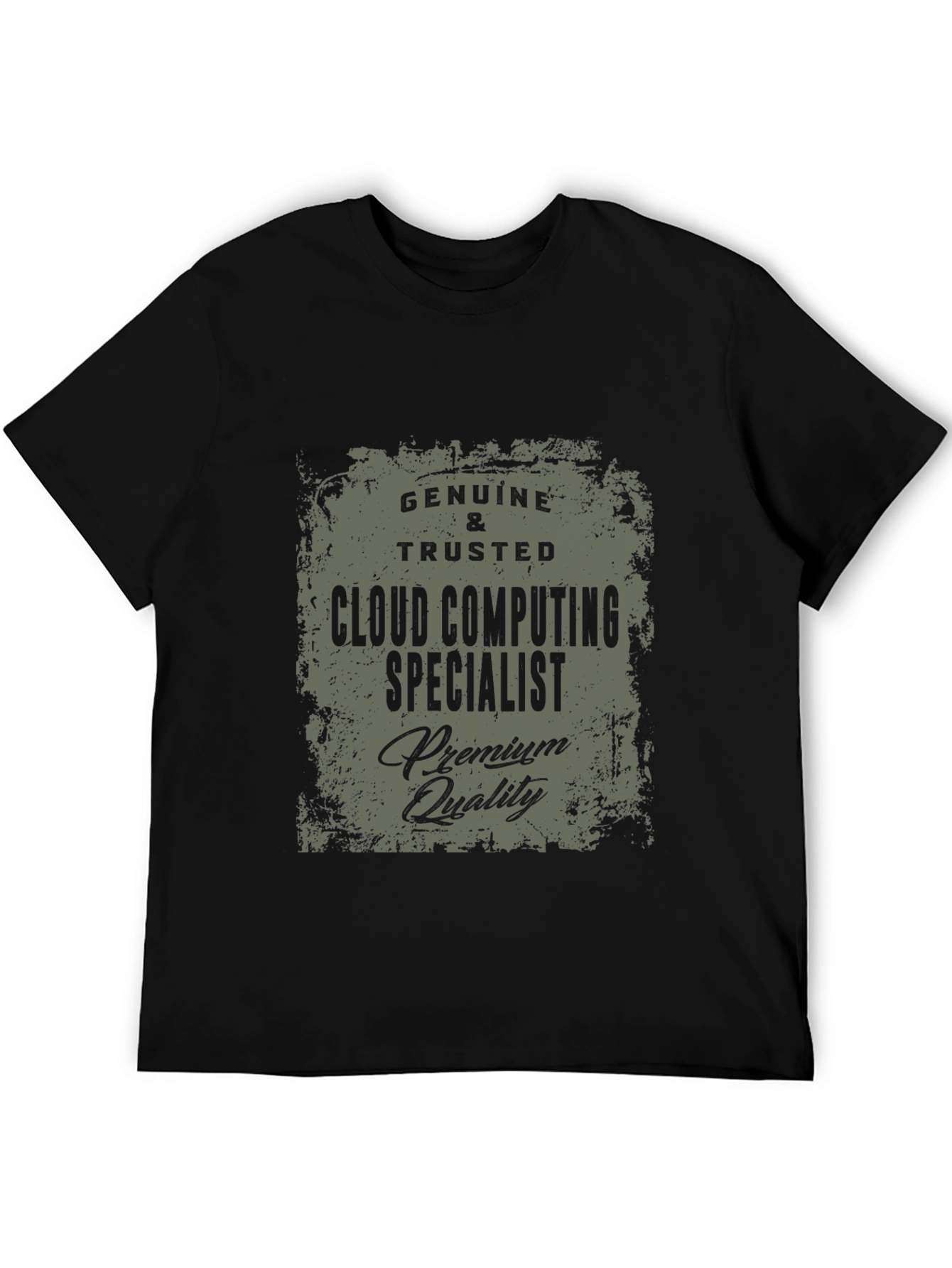 Cloud Computing Specialist Premium Quality T-Shirt