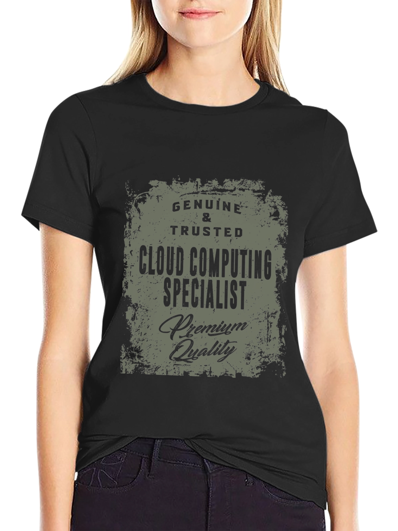 Cloud Computing Specialist Premium Quality T-Shirt