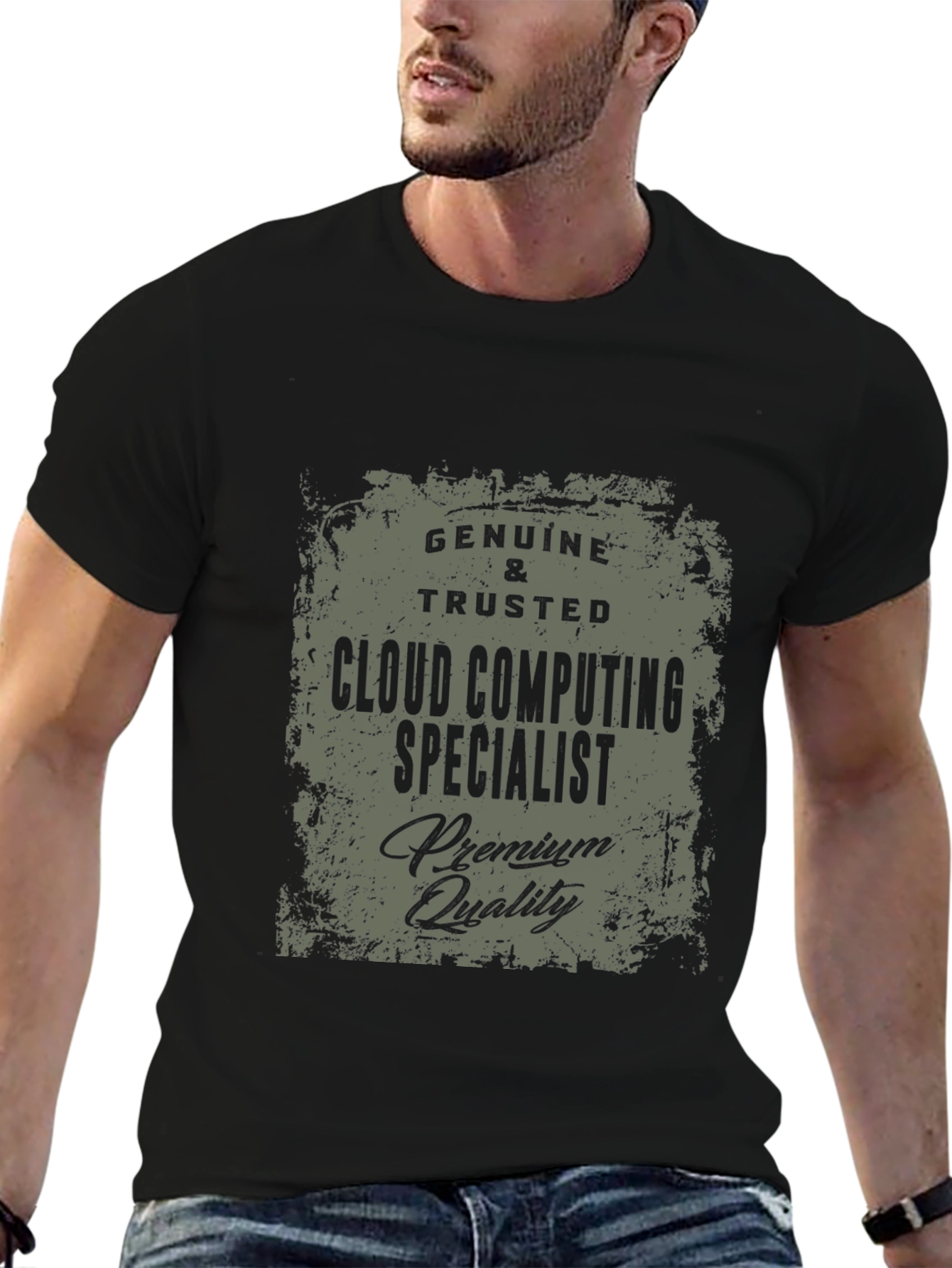 Cloud Computing Specialist Premium Quality T-Shirt