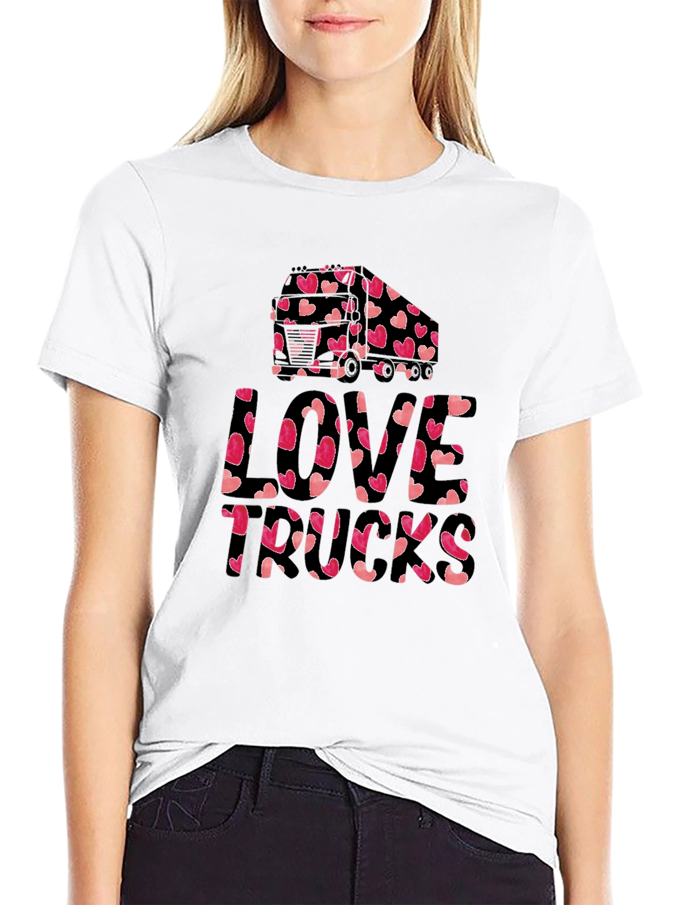 Love Trucks Graphic T-Shirt