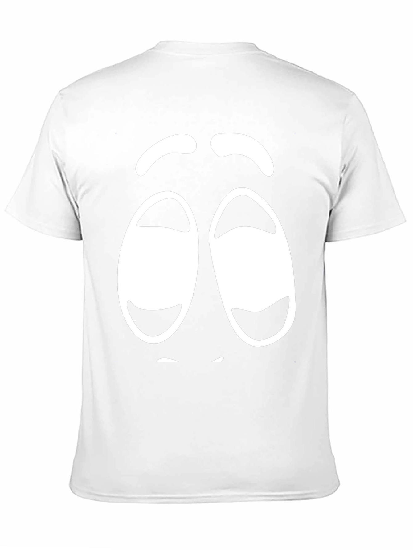 Funny Graphic Sleepy Face Black T-Shirt