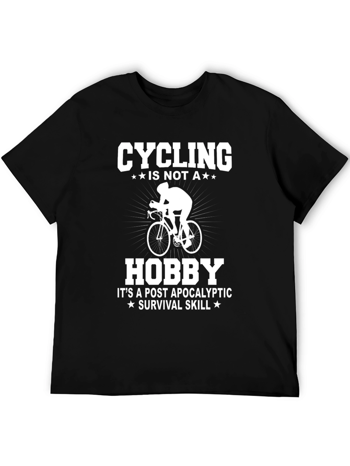 Cycling Post-Apocalyptic Survival Skill T-Shirt