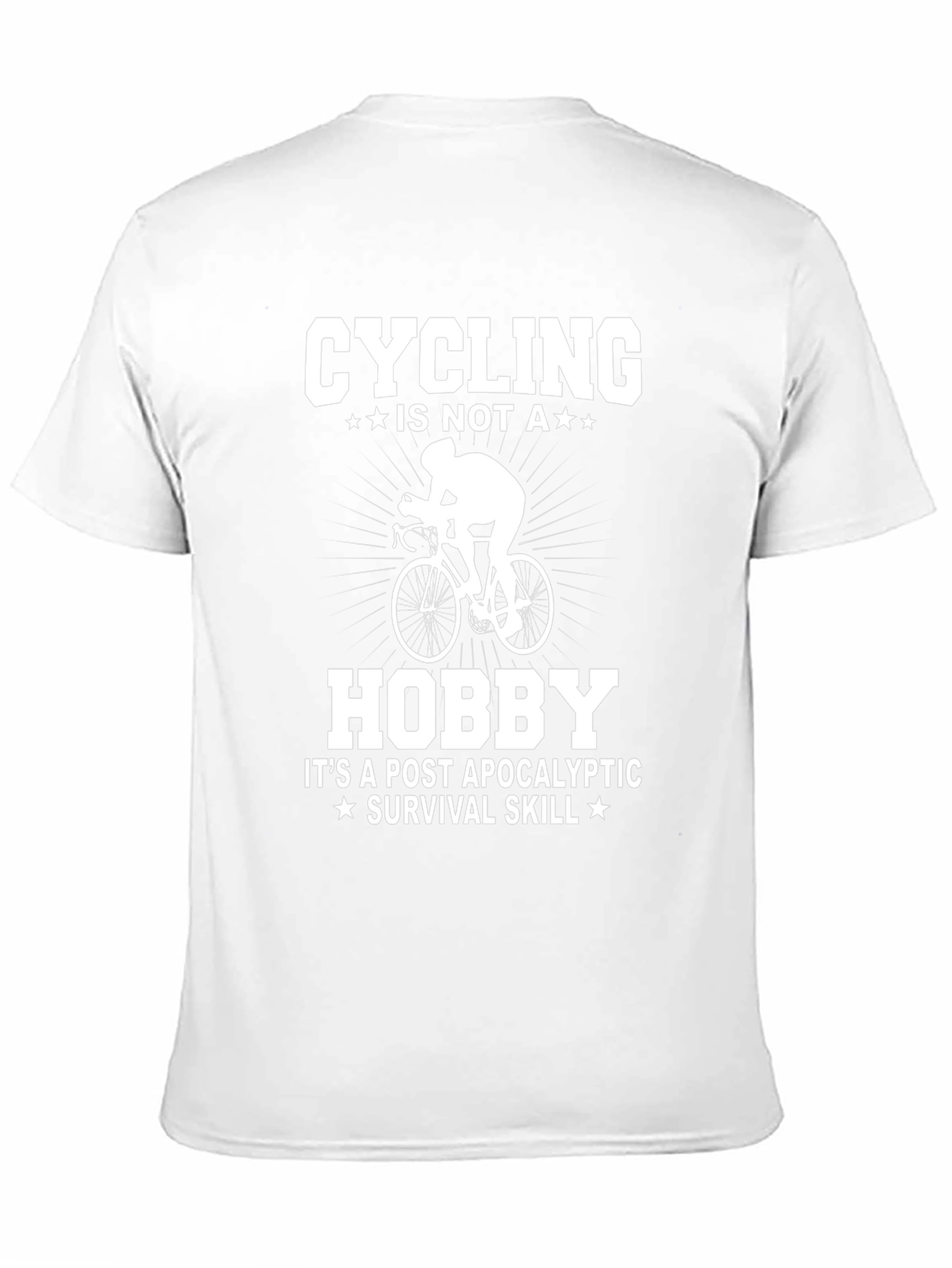 Cycling Post-Apocalyptic Survival Skill T-Shirt