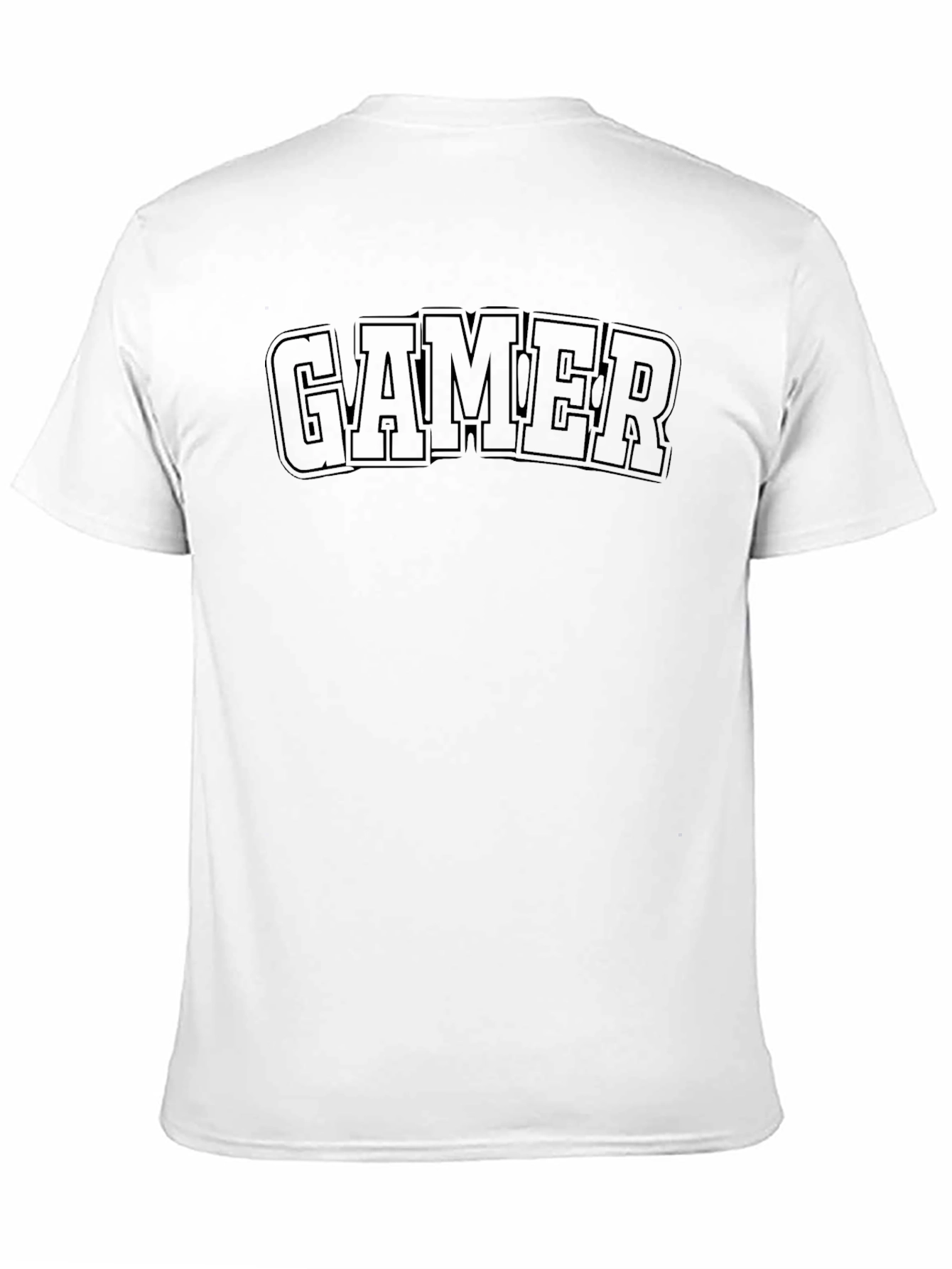Gamer Graphic Tee - Black