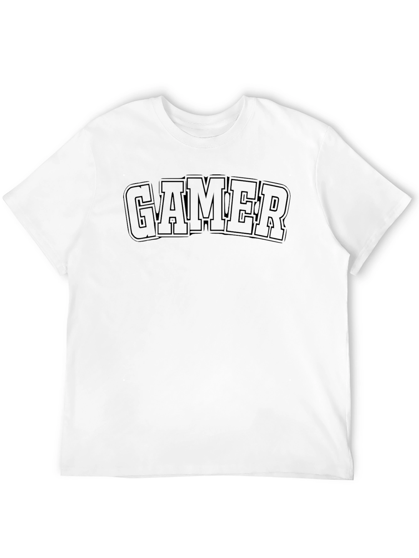 Gamer Graphic Tee - Black