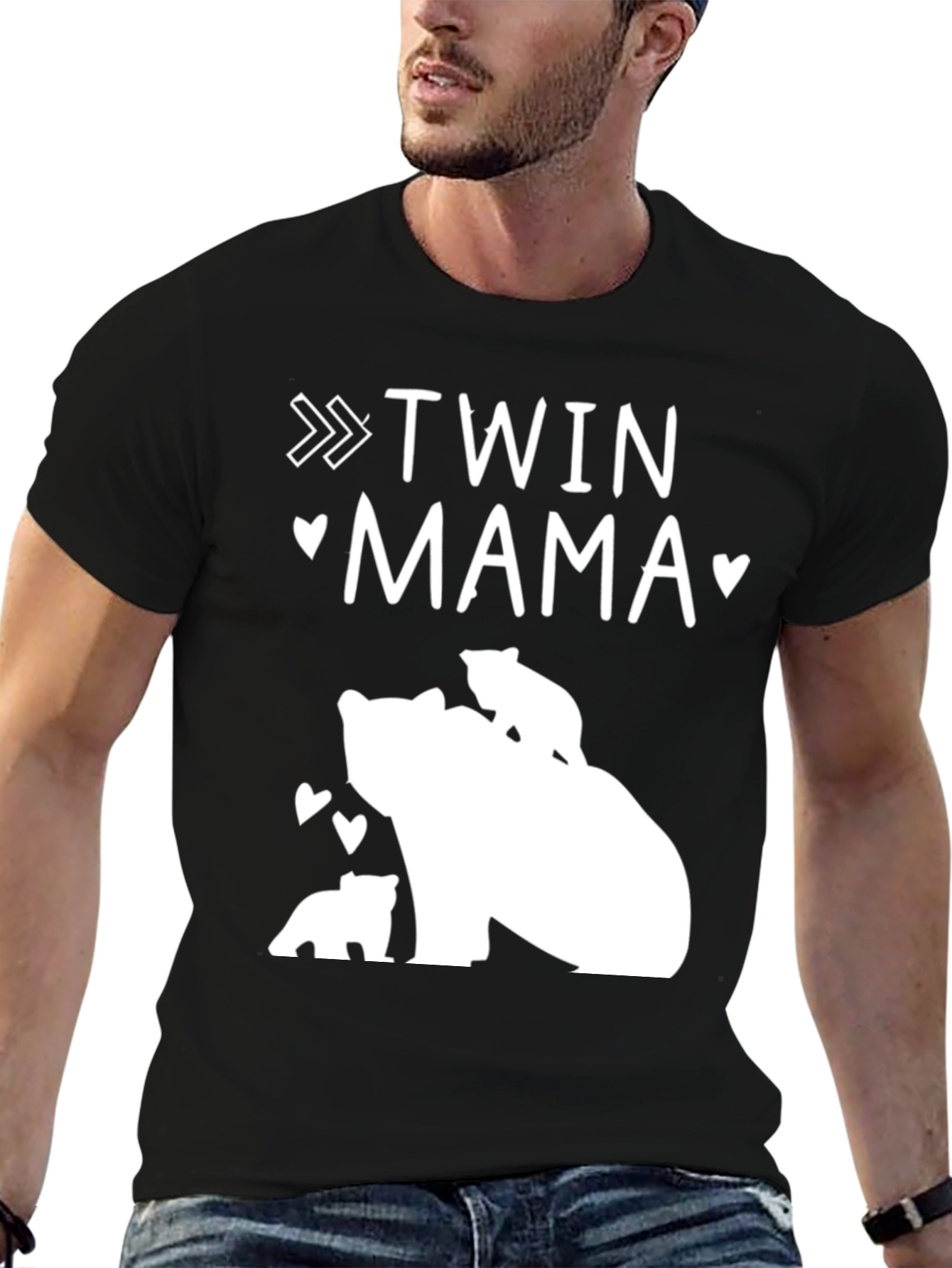Twin Mama Bear T-Shirt