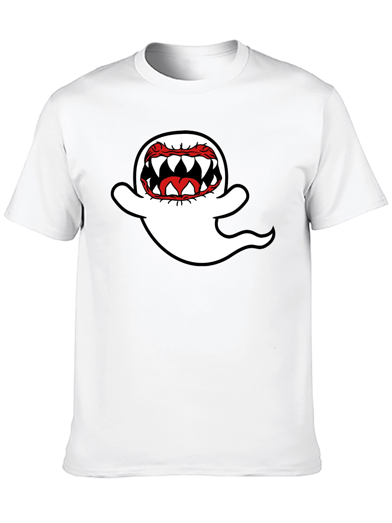 Ghost Graphic Black T-Shirt