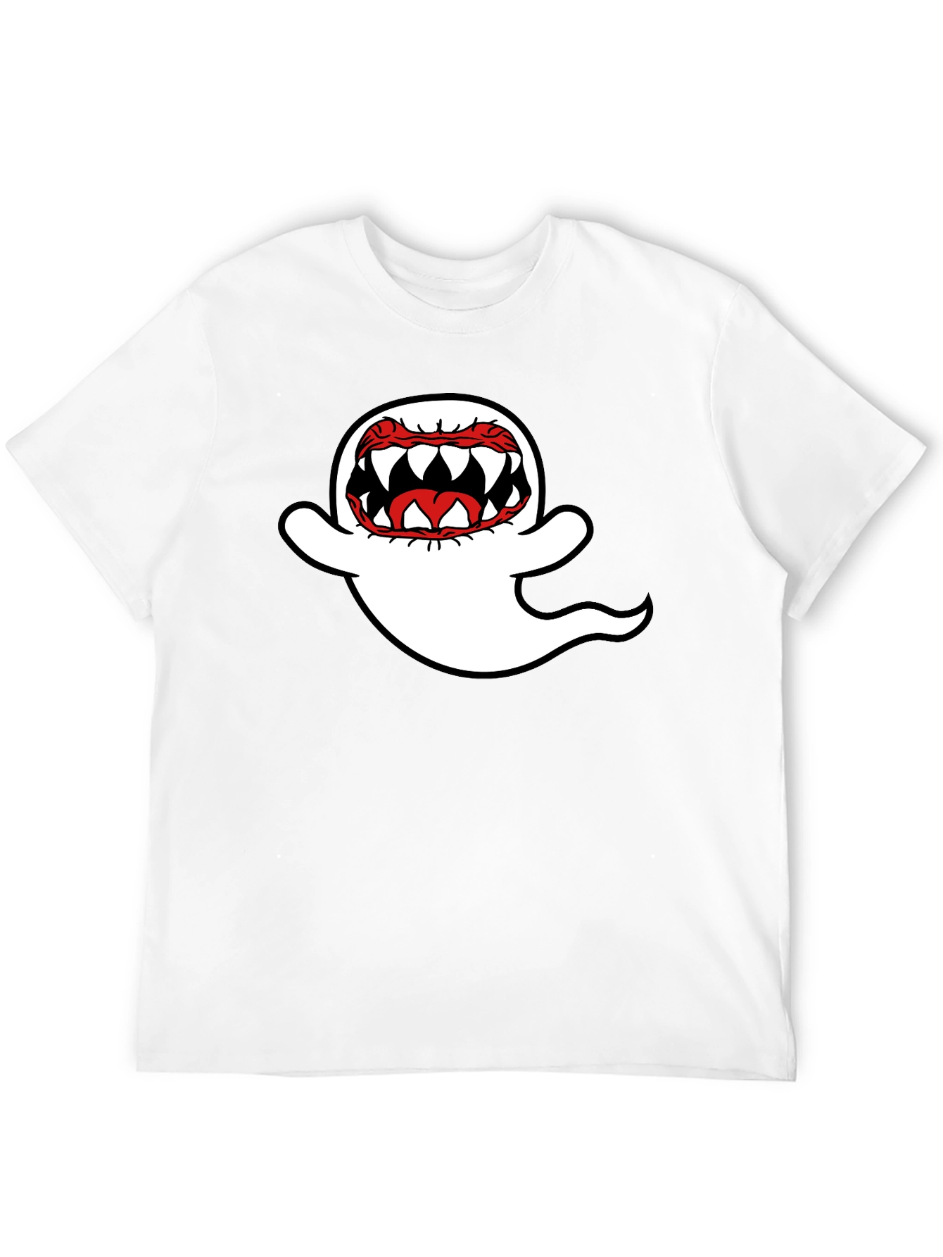 Ghost Graphic Black T-Shirt