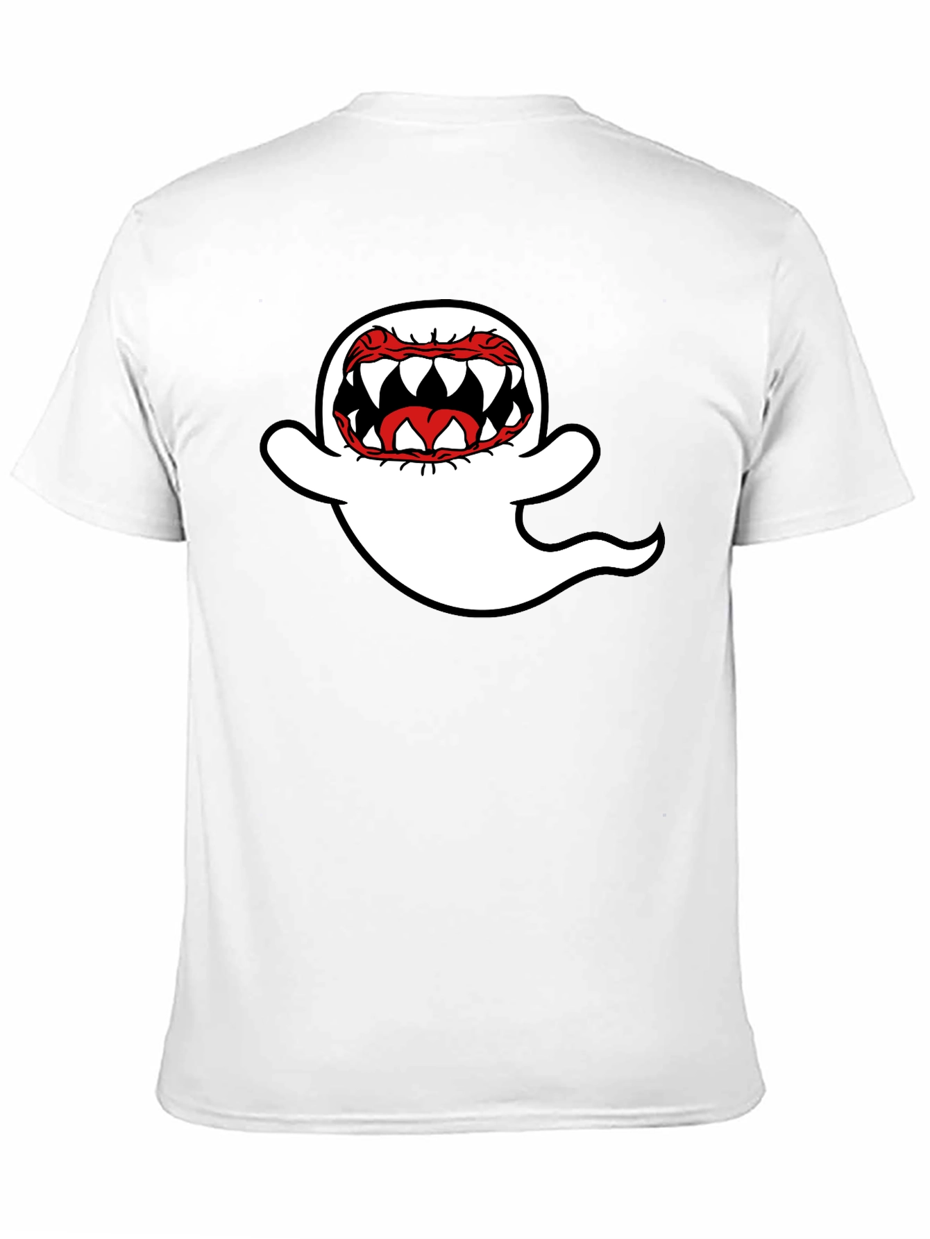 Ghost Graphic Black T-Shirt