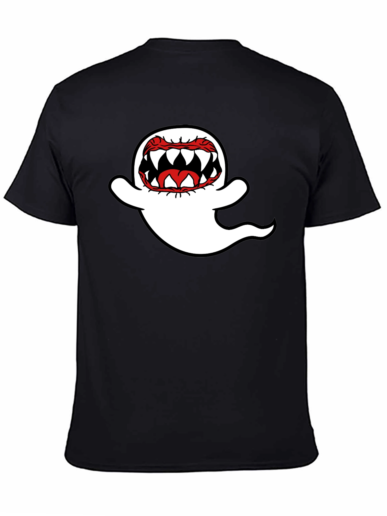 Ghost Graphic Black T-Shirt