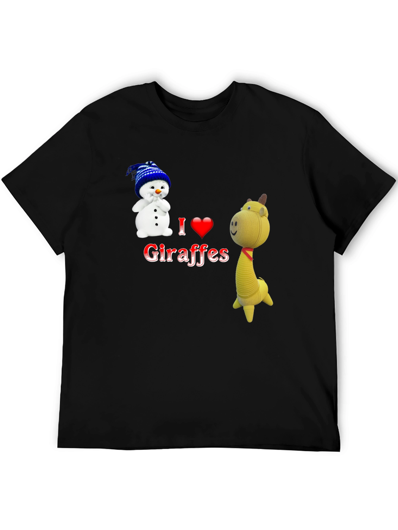 I Love Giraffes T-Shirt
