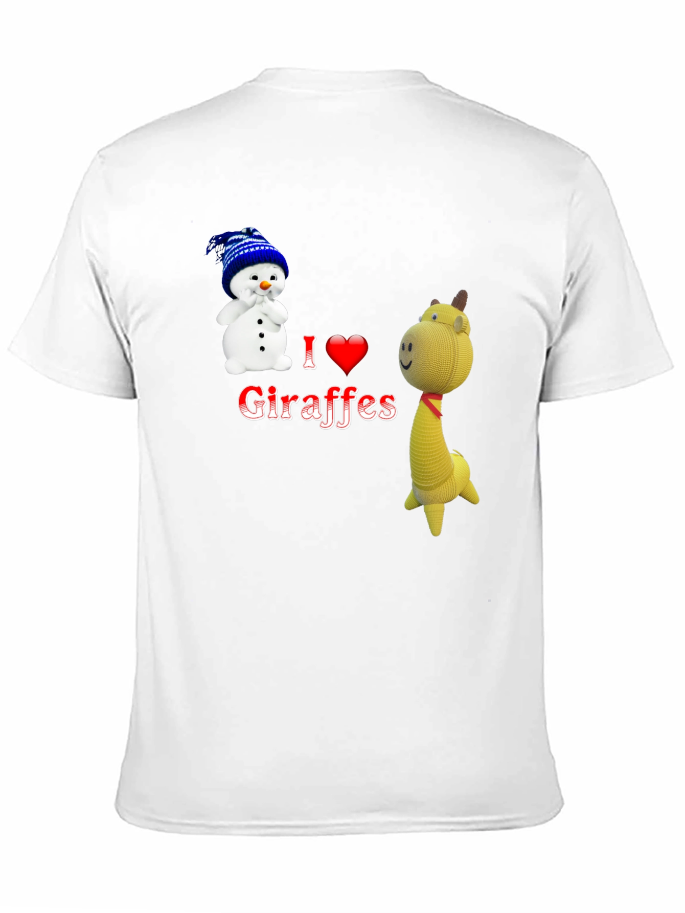 I Love Giraffes T-Shirt