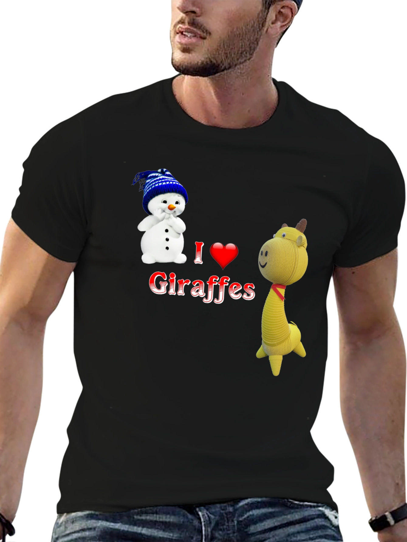 I Love Giraffes T-Shirt