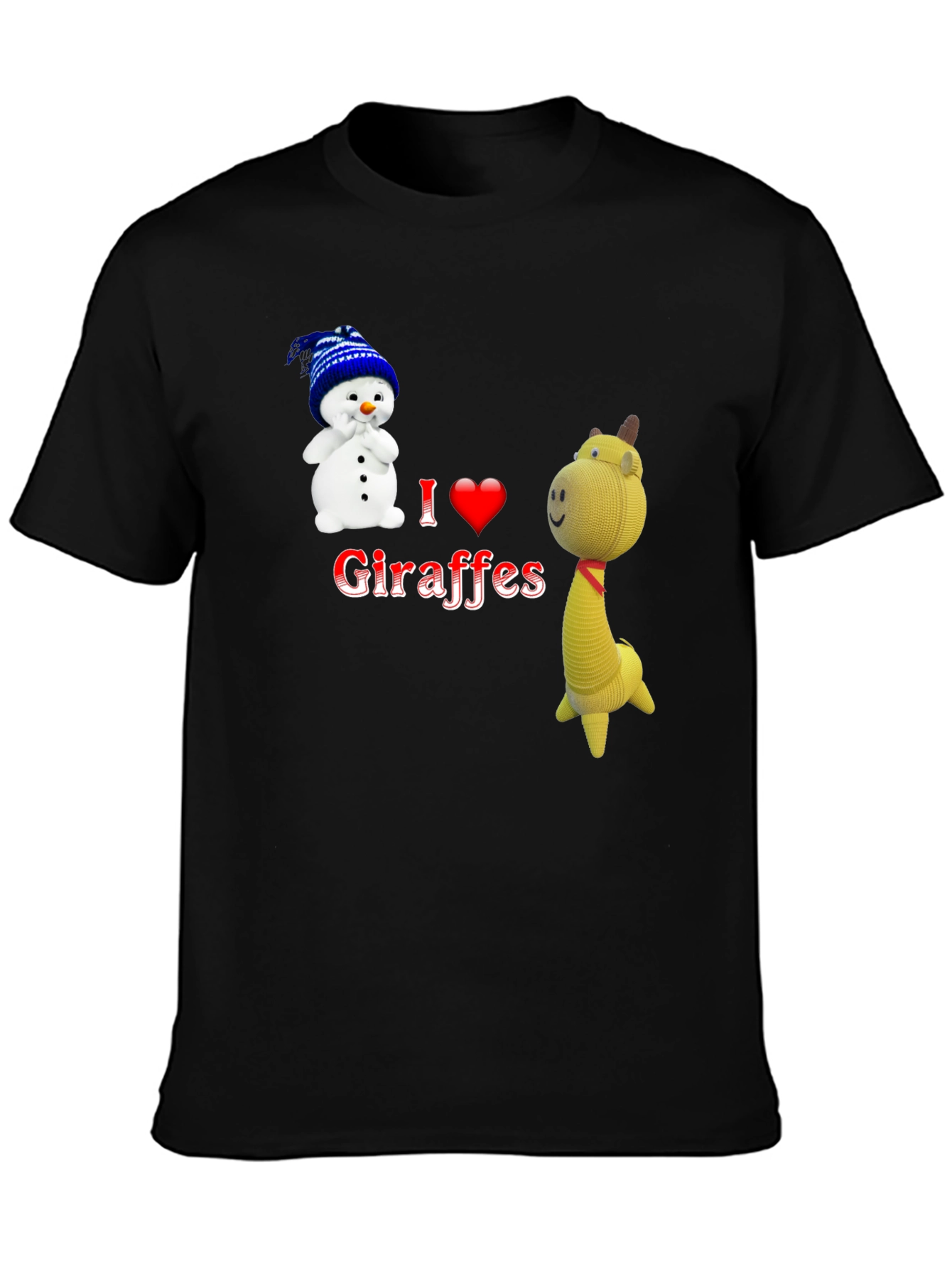 I Love Giraffes T-Shirt