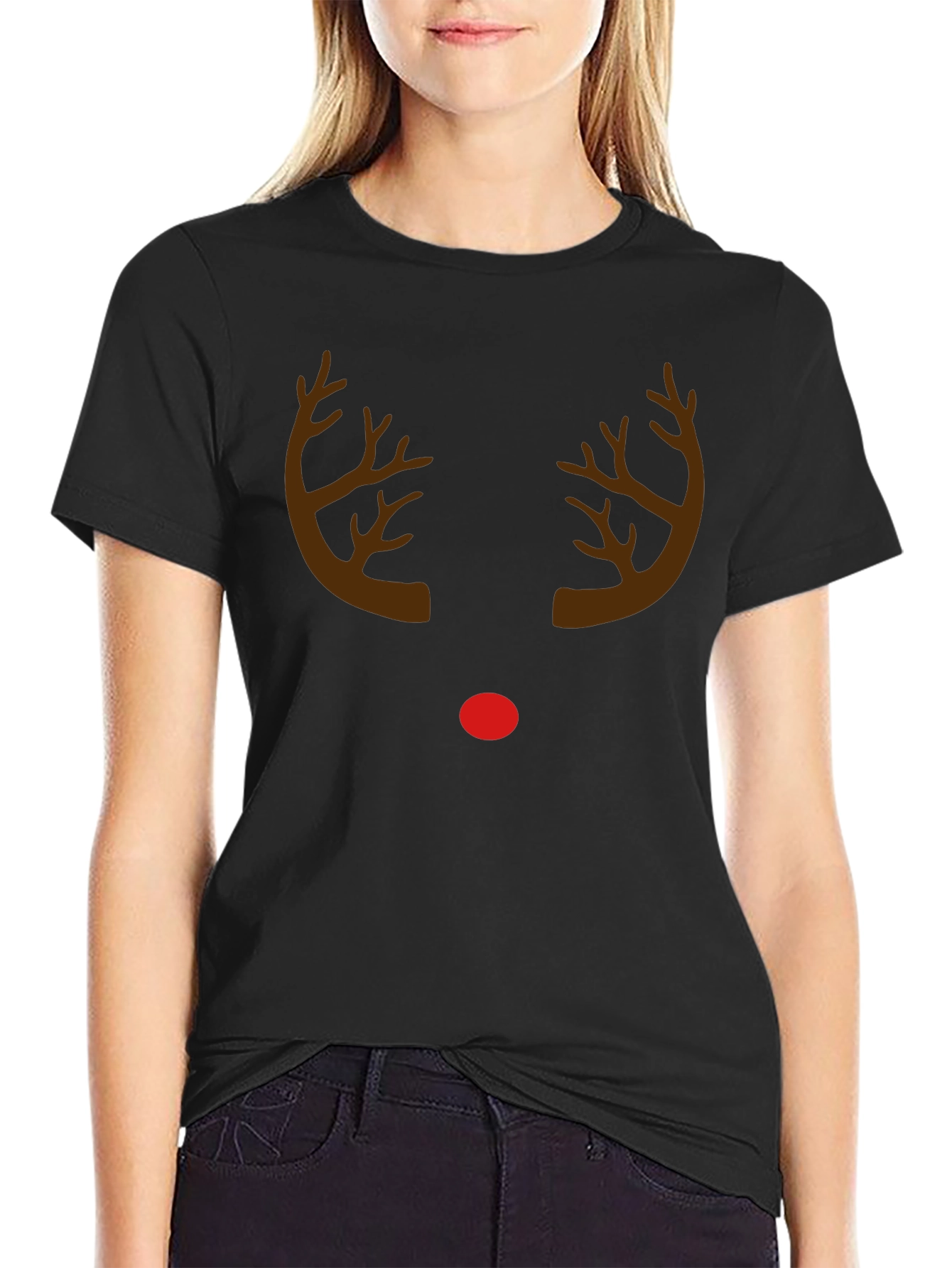 Rudolph Reindeer Christmas T-Shirt