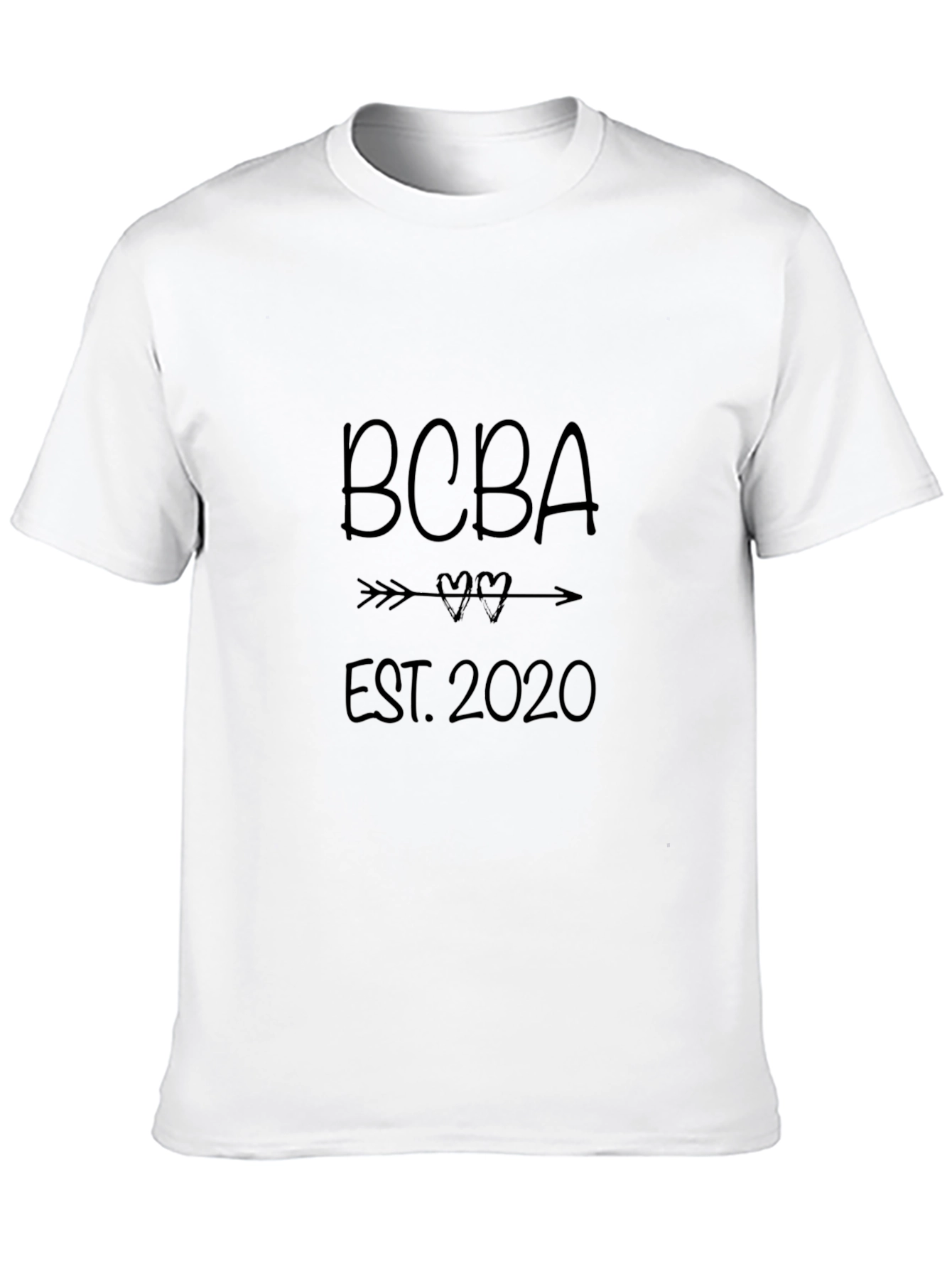 BCBA Est. 2020 Black Graphic T-Shirt