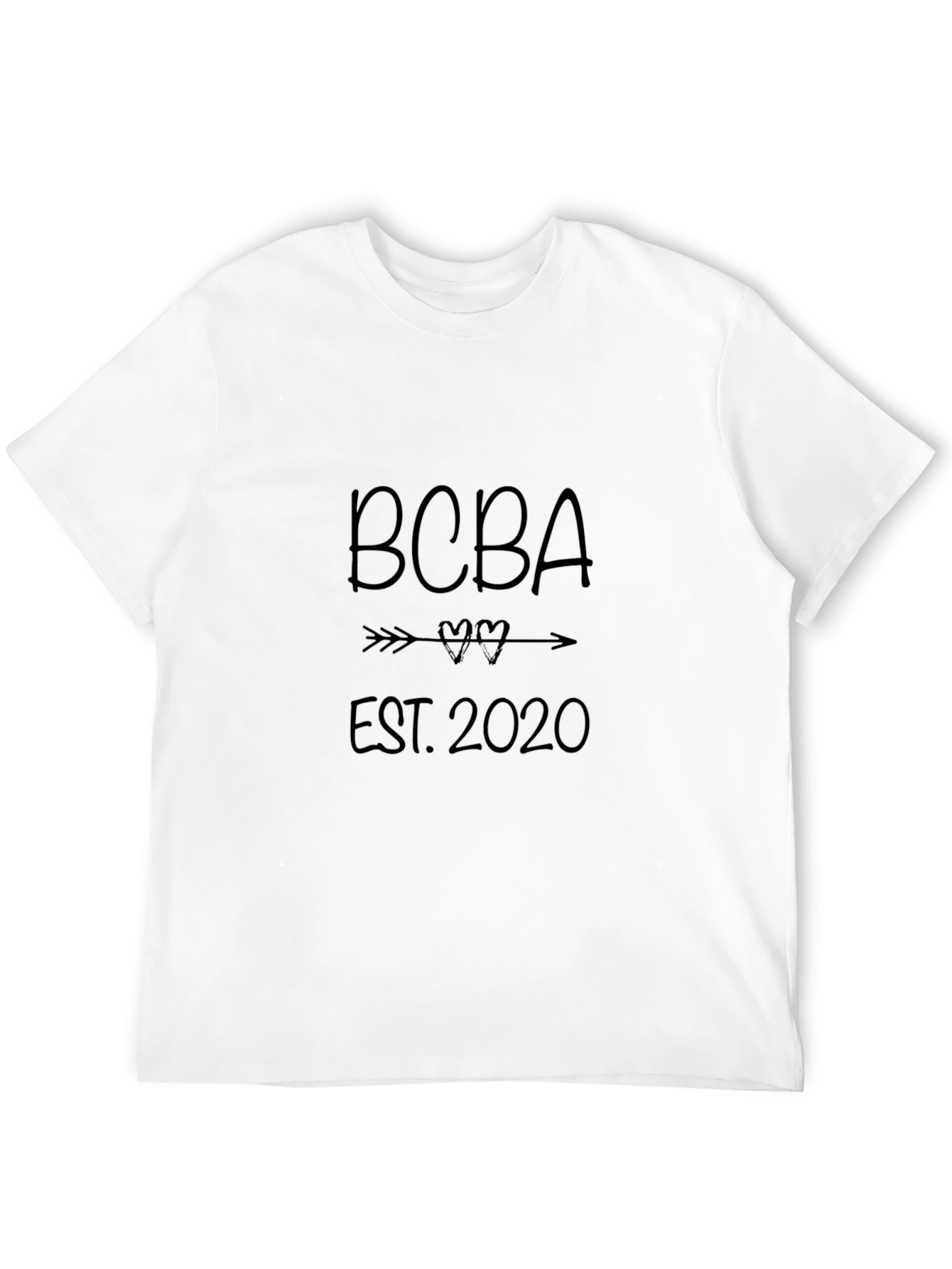 BCBA Est. 2020 Black Graphic T-Shirt