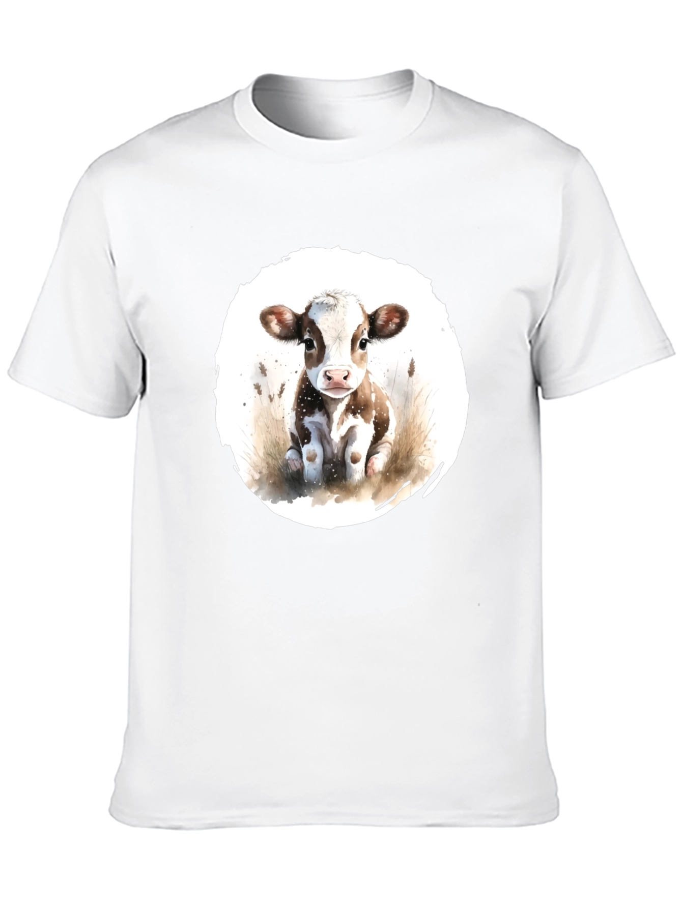 Cute Cow Graphic T-Shirt - Unisex Black Tee
