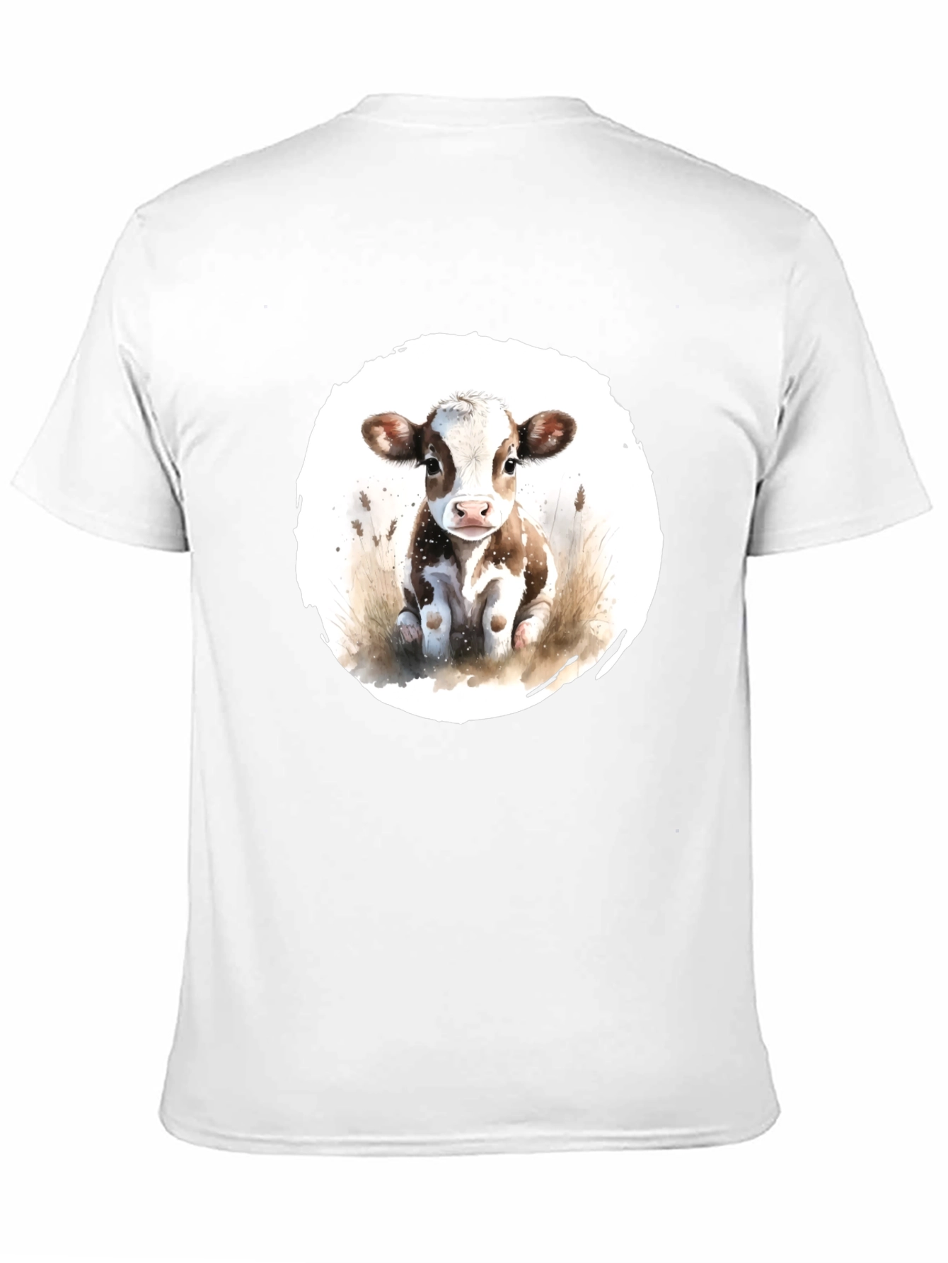 Cute Cow Graphic T-Shirt - Unisex Black Tee
