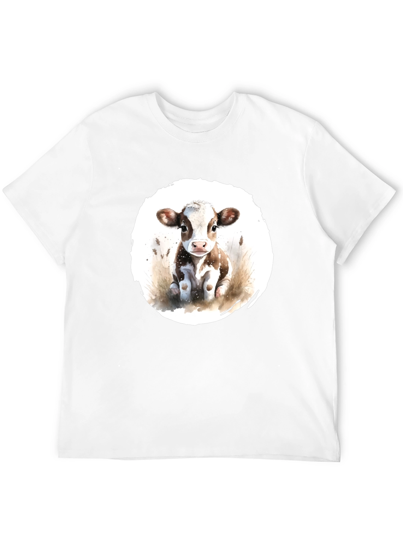 Cute Cow Graphic T-Shirt - Unisex Black Tee