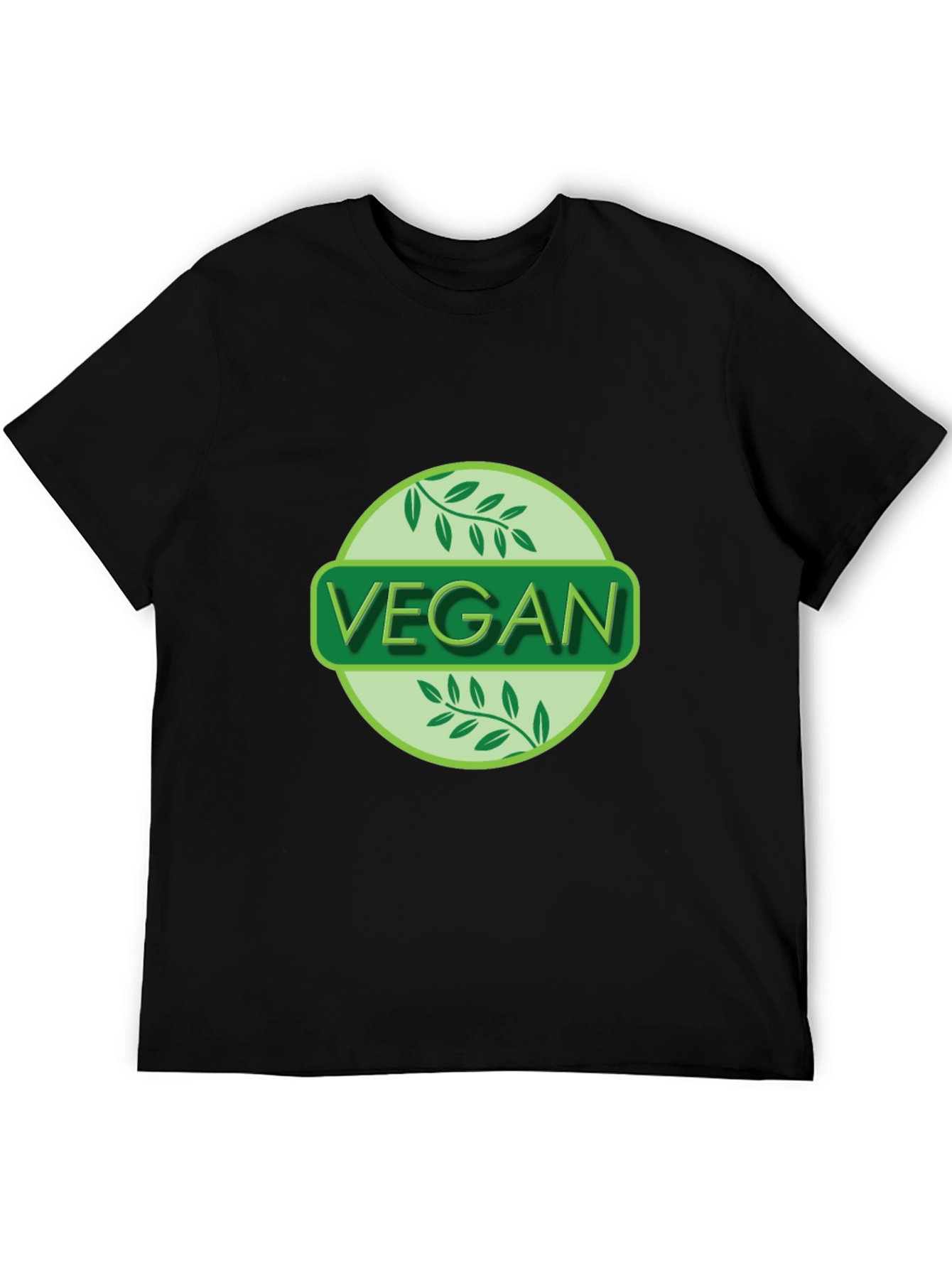 Vegan T-Shirt - Black - Plant-Based Lifestyle Tee