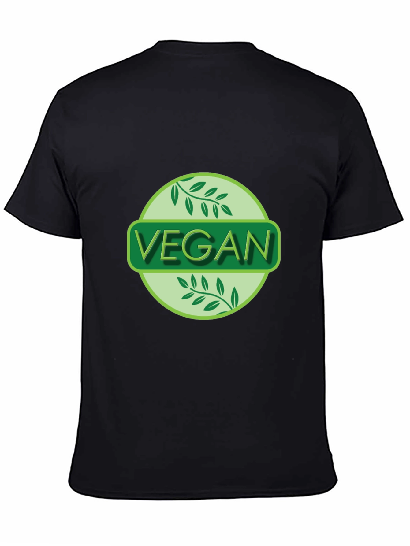 Vegan T-Shirt - Black - Plant-Based Lifestyle Tee