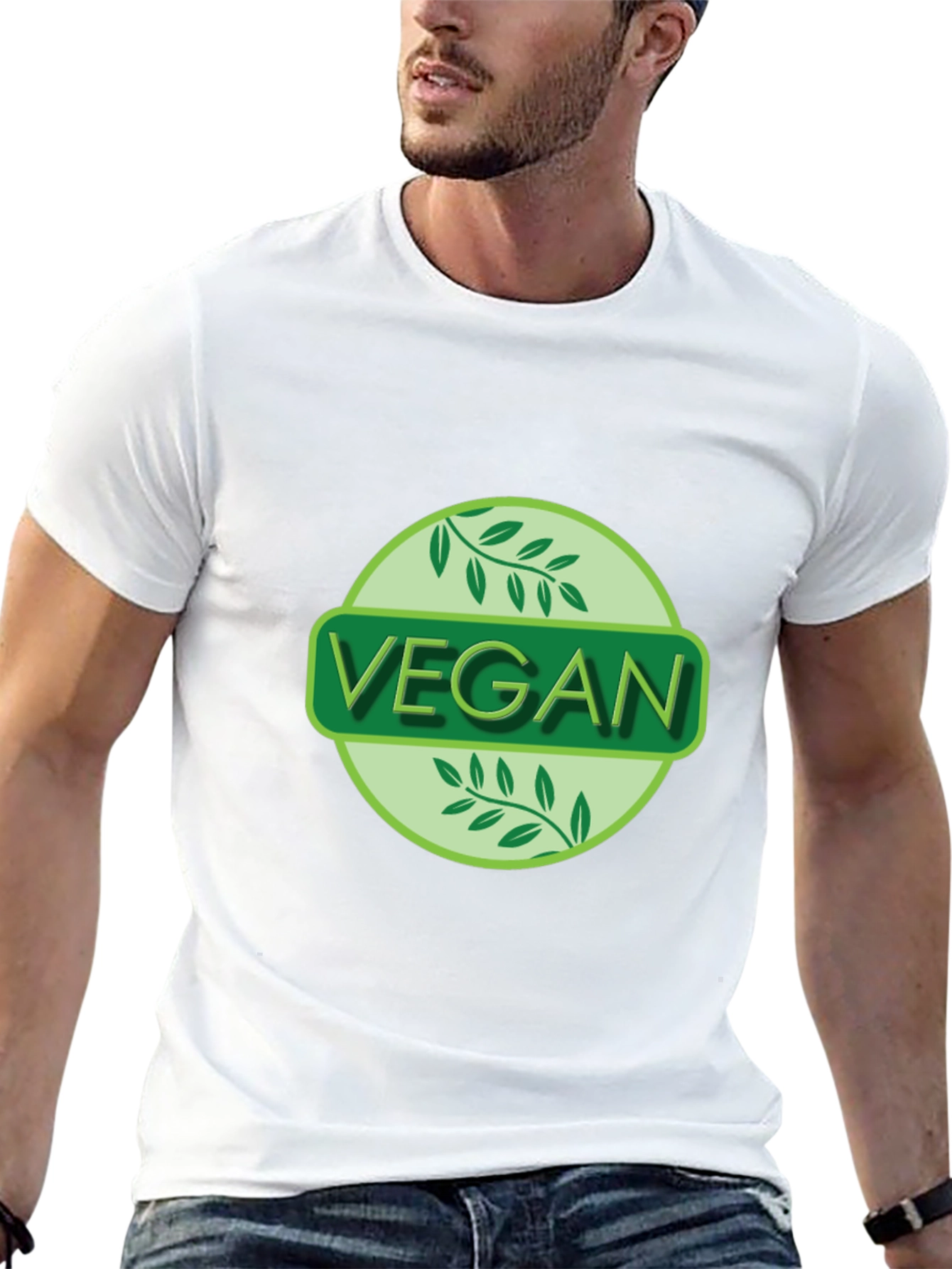 Vegan T-Shirt - Black - Plant-Based Lifestyle Tee