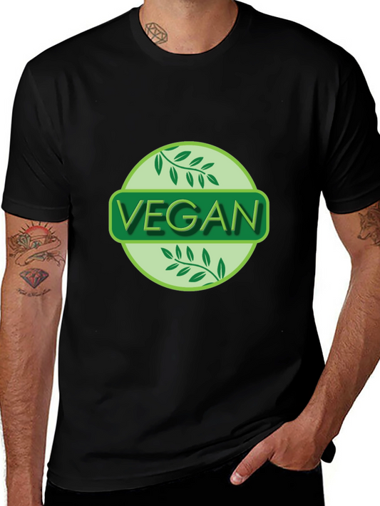Vegan T-Shirt - Black - Plant-Based Lifestyle Tee