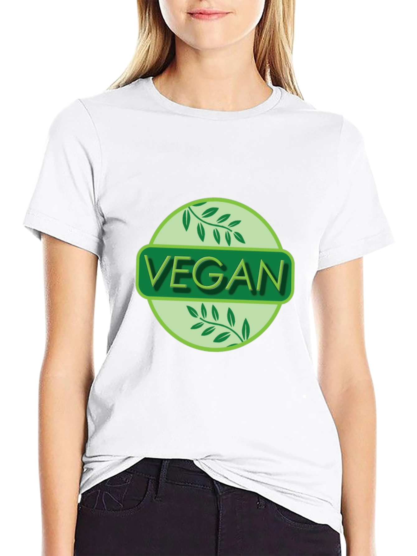 Vegan T-Shirt - Black - Plant-Based Lifestyle Tee