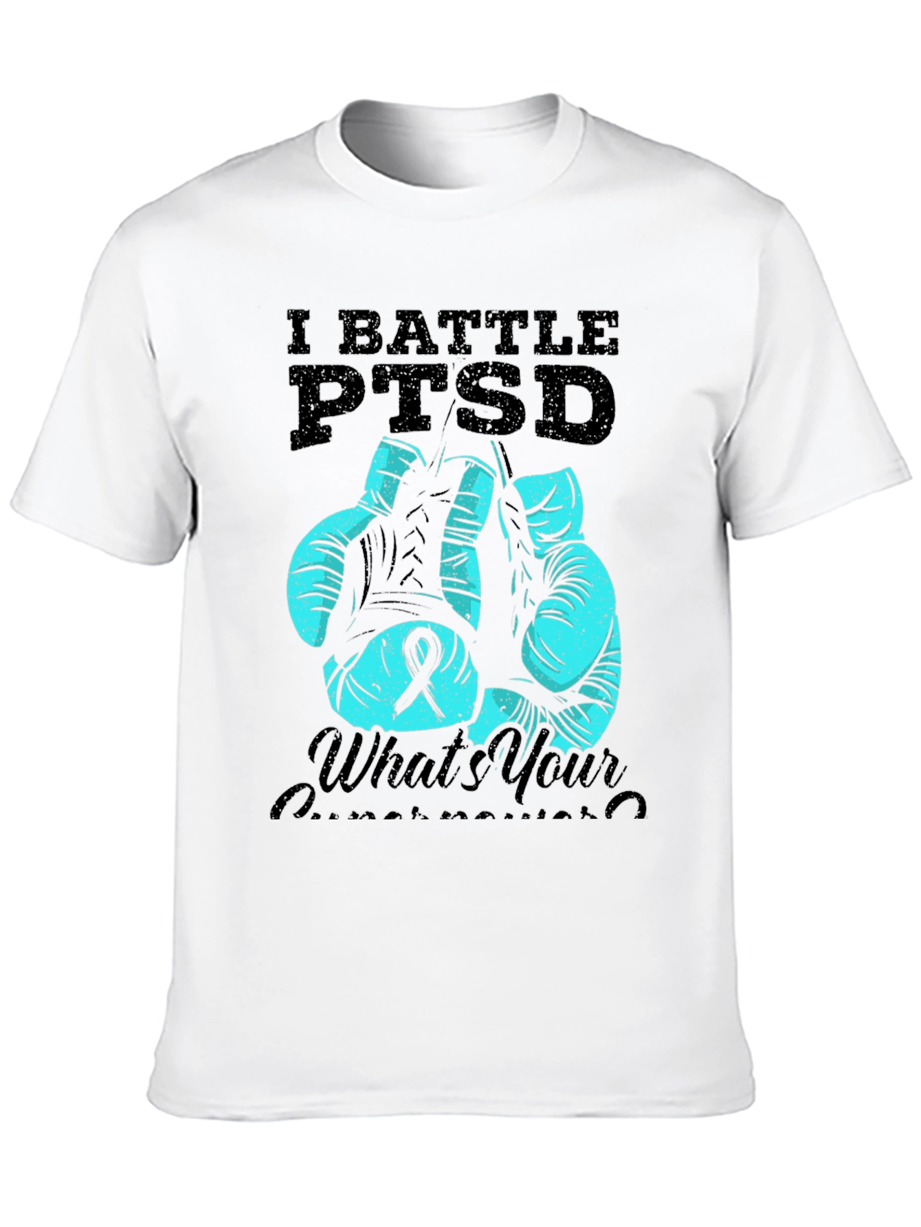PTSD Awareness Boxing Glove T-Shirt