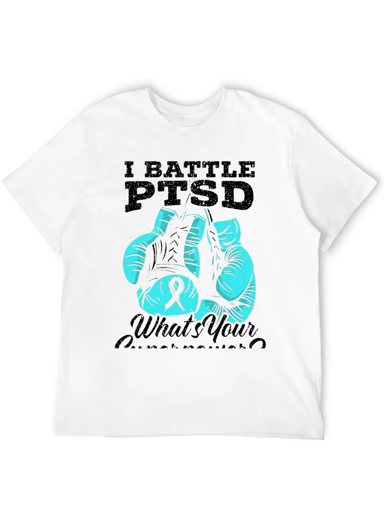 PTSD Awareness Boxing Glove T-Shirt