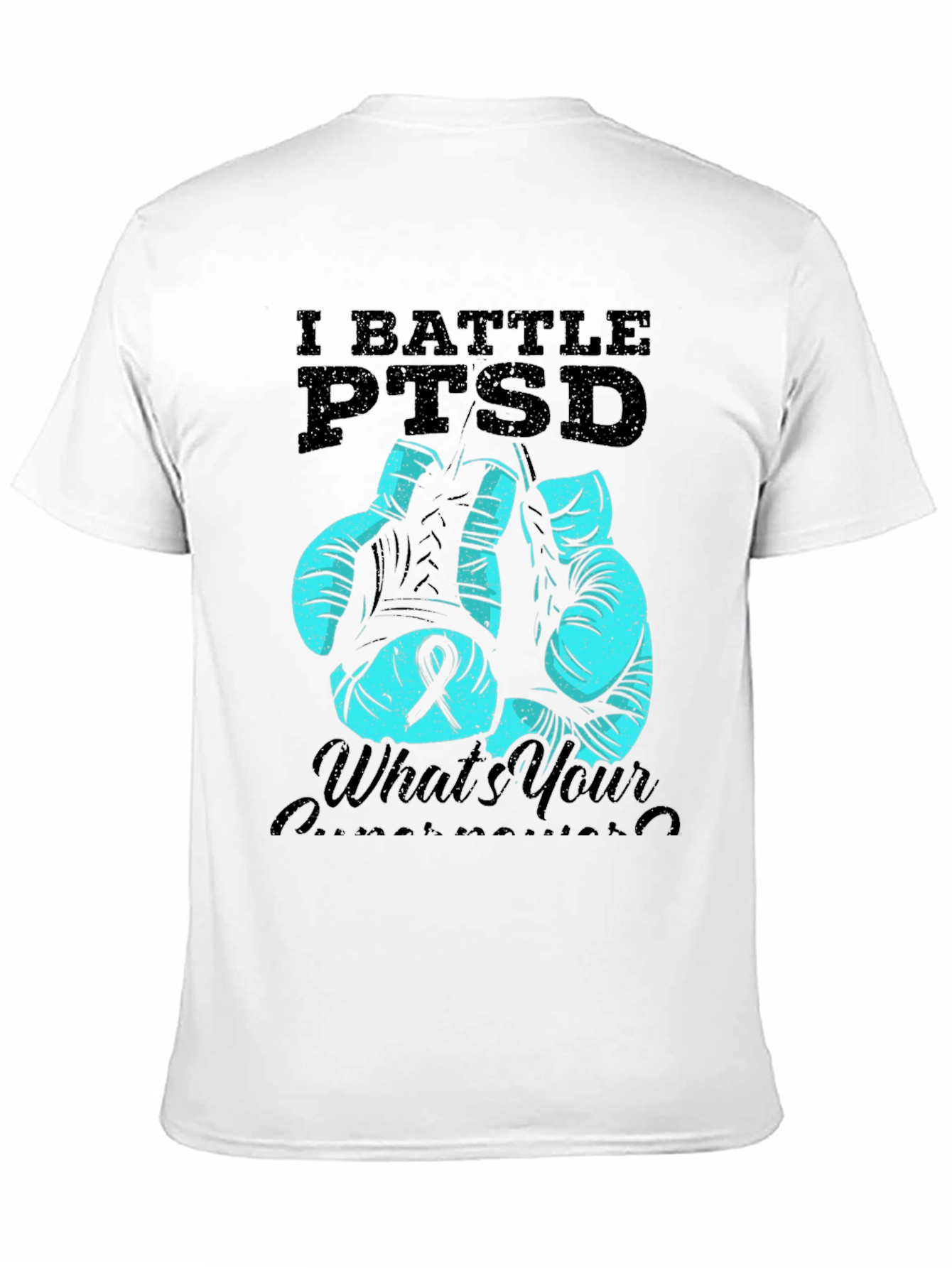 PTSD Awareness Boxing Glove T-Shirt