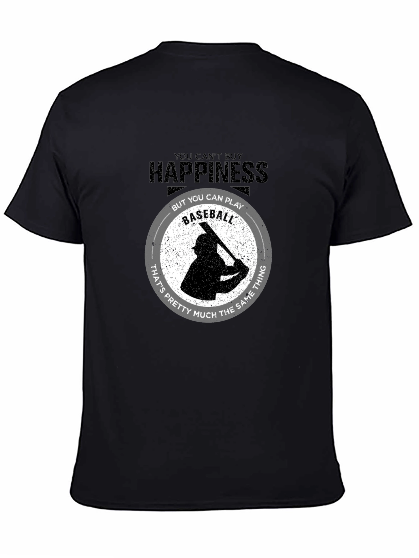 Happiness Baseball T-Shirt